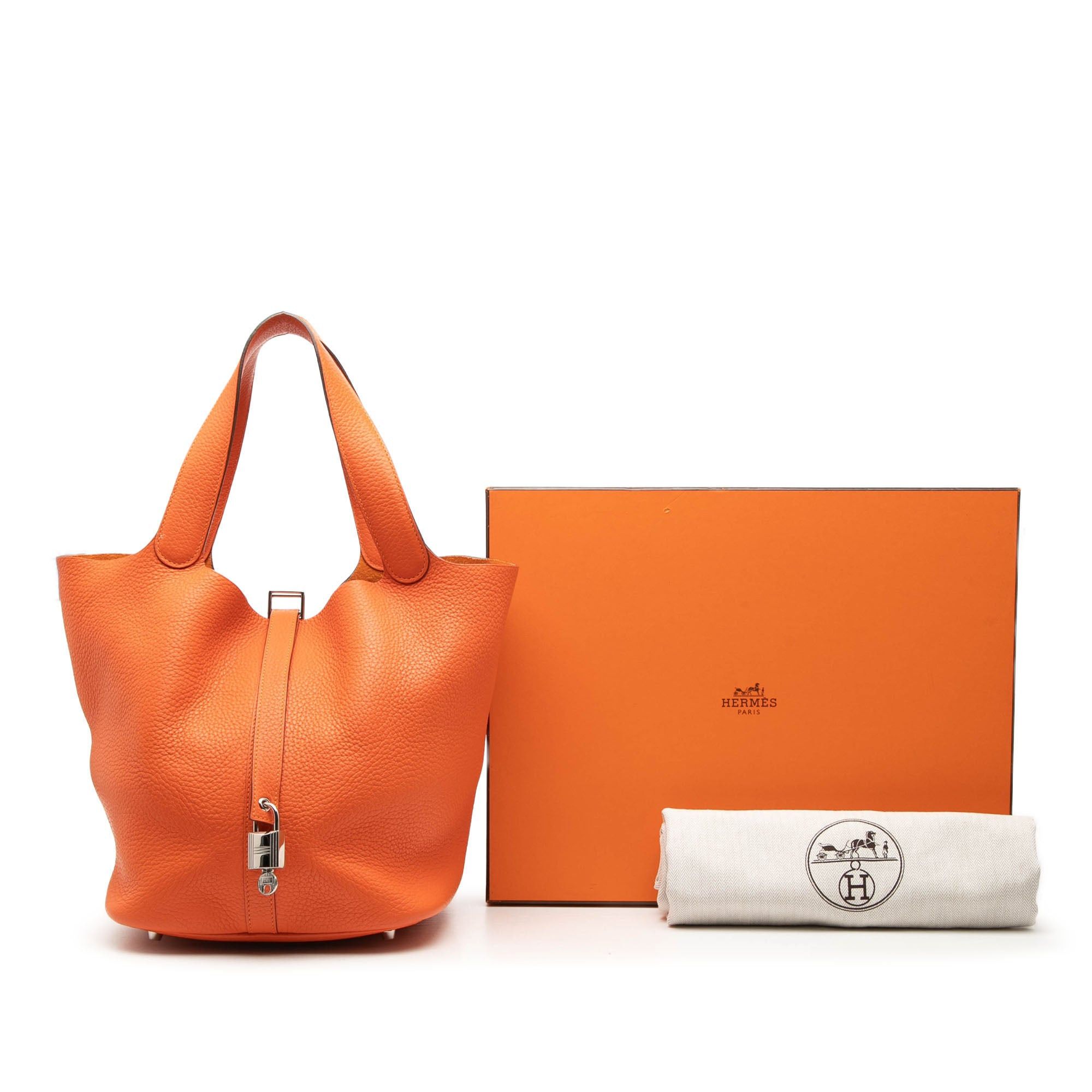 Hermes Clemence Picotin Lock 26 Size ONE SIZE - 8 Thumbnail