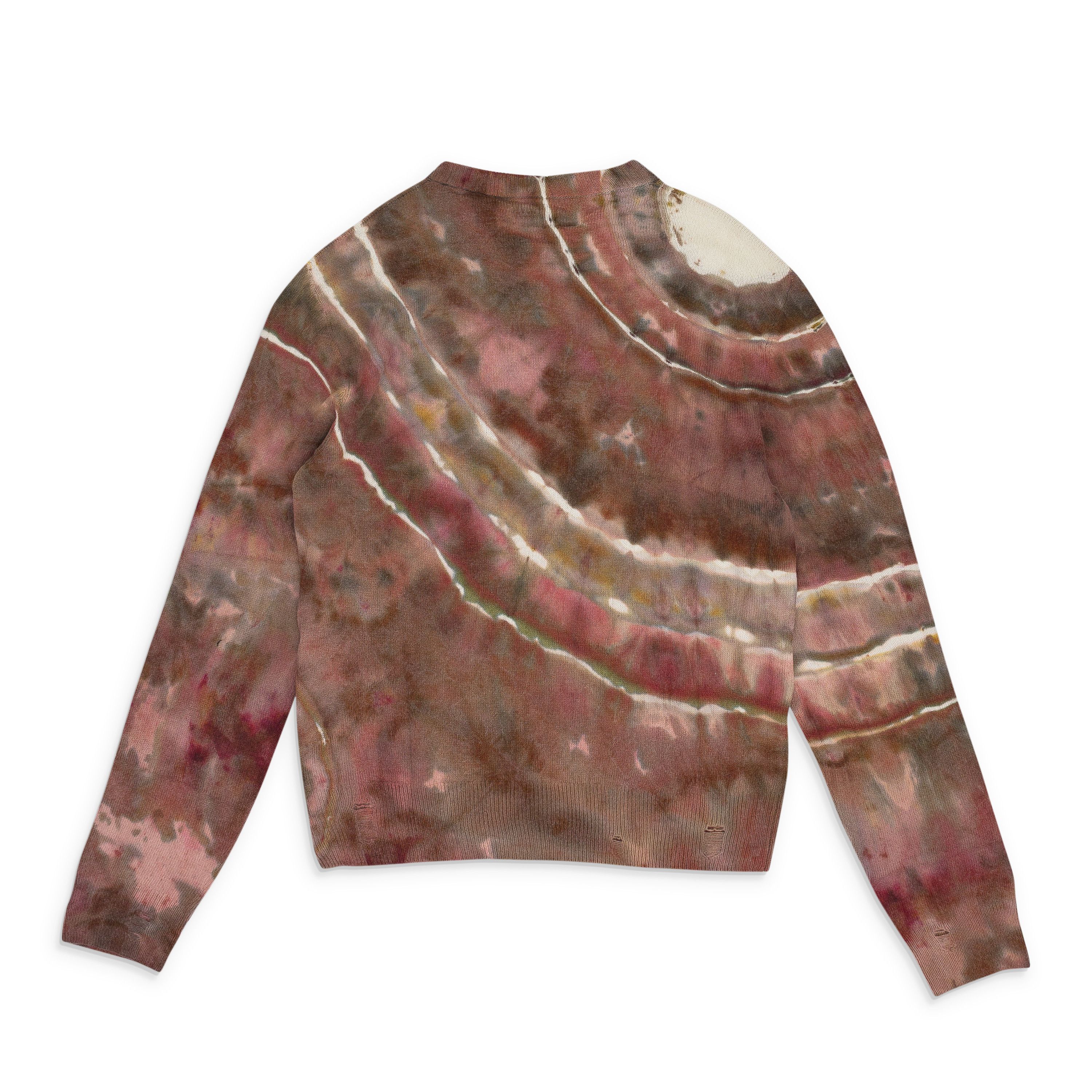 Amiri Amiri Clay Ma Tie Dye Cashmere Crewneck Sweatshirt SIZE M Size US M / EU 48-50 / 2 - 2 Thumbnail