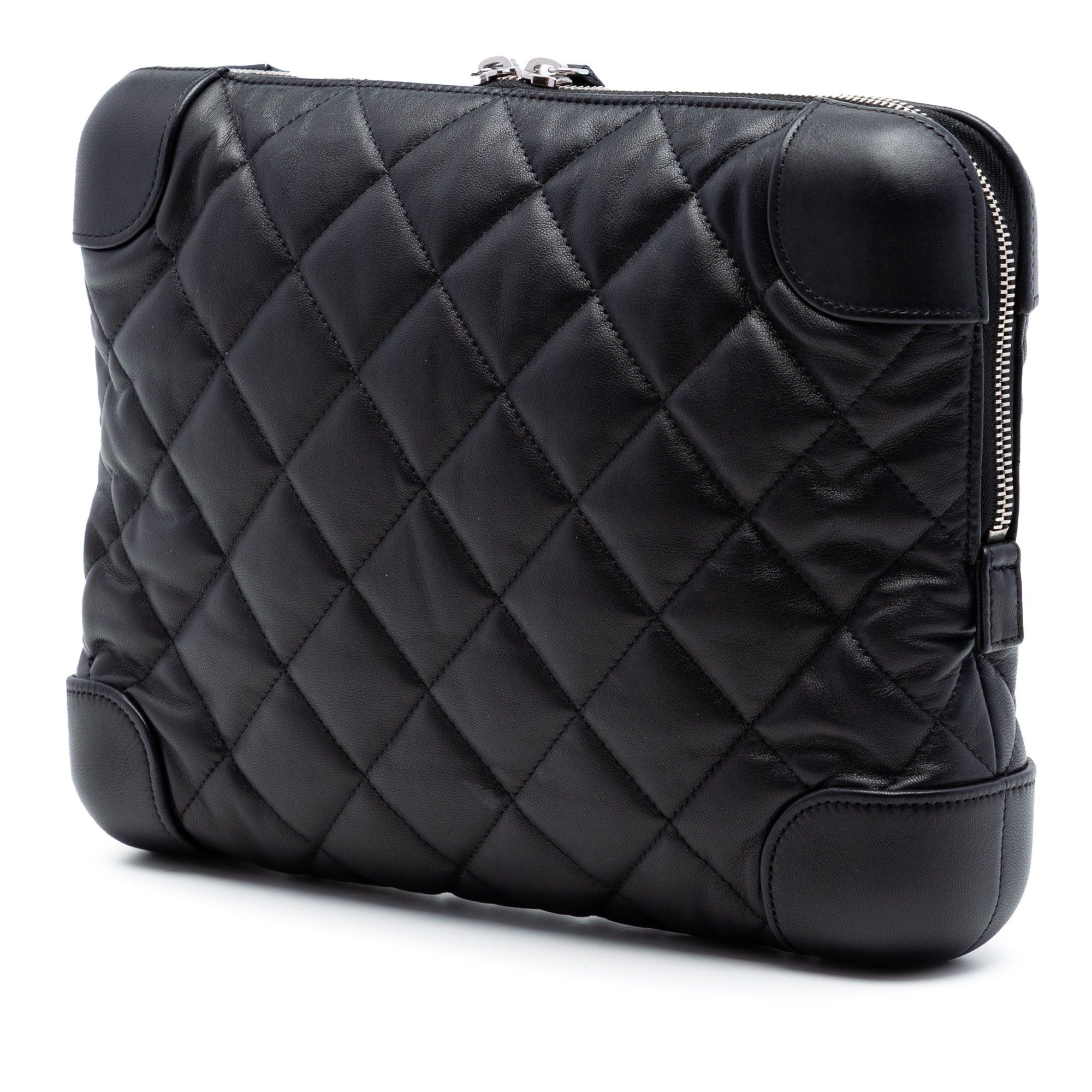 Chanel CC Quilted Lambskin Classic Trunk Case Size ONE SIZE - 2 Thumbnail