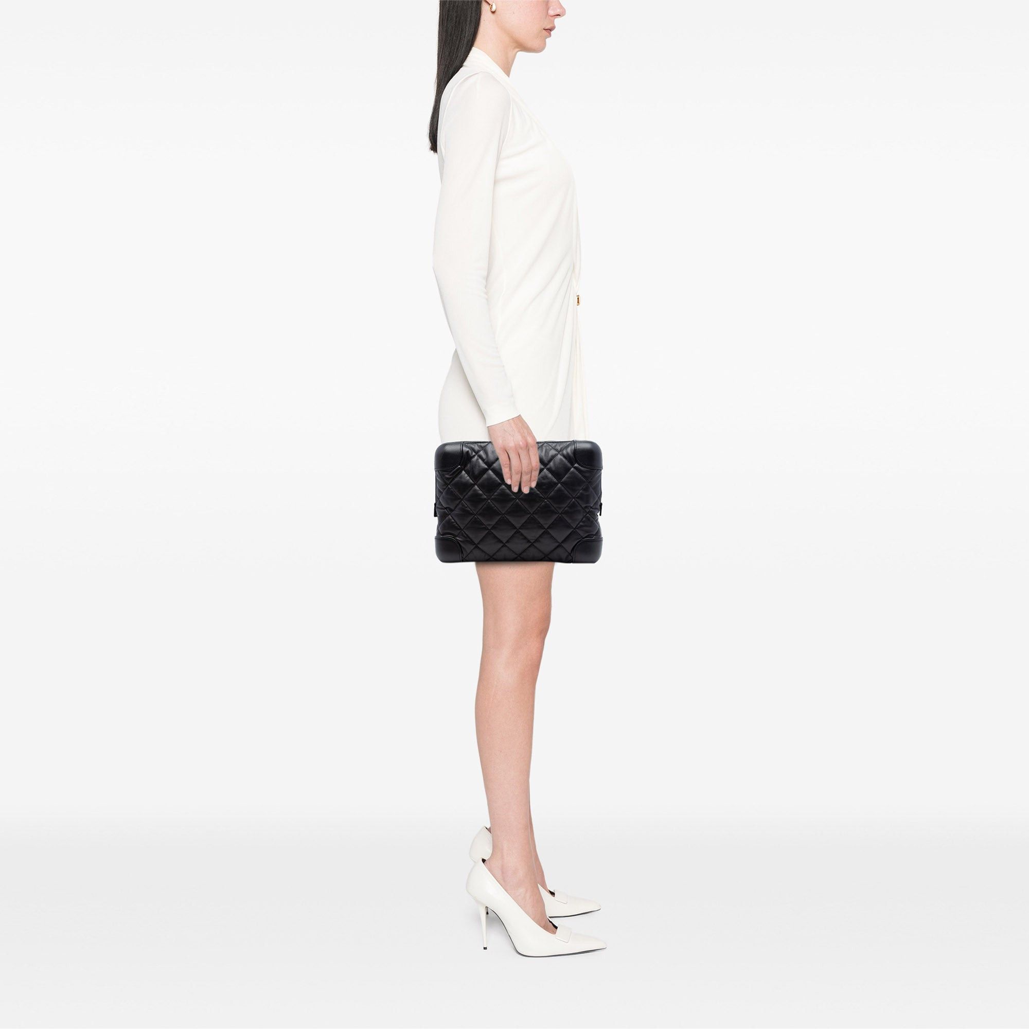 Chanel CC Quilted Lambskin Classic Trunk Case Size ONE SIZE - 7 Thumbnail