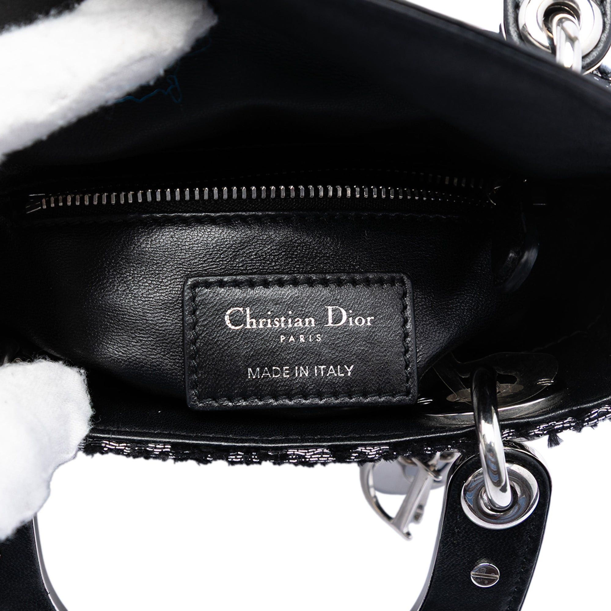 Dior Mini Fabric Lame Lady Dior Size ONE SIZE - 5 Thumbnail