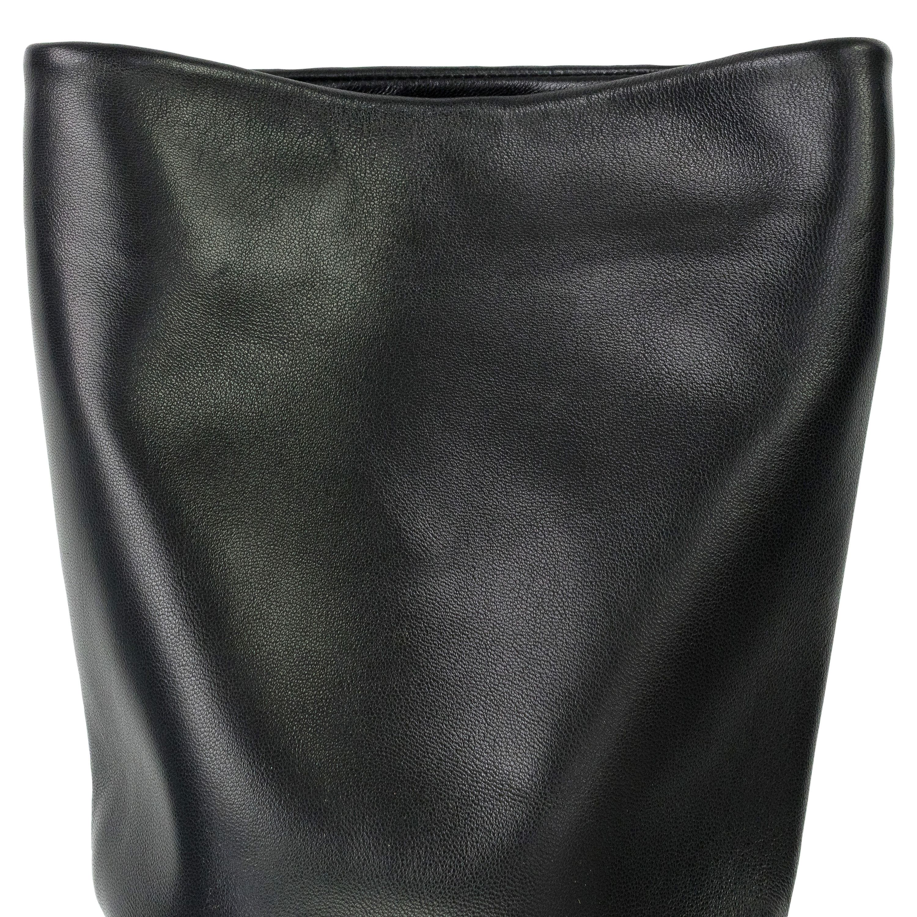 Stuart Weitzman Stuart Weitzman Black Monique Knee High Boots SIZE 39 Size US 9 / IT 39 - 7 Thumbnail