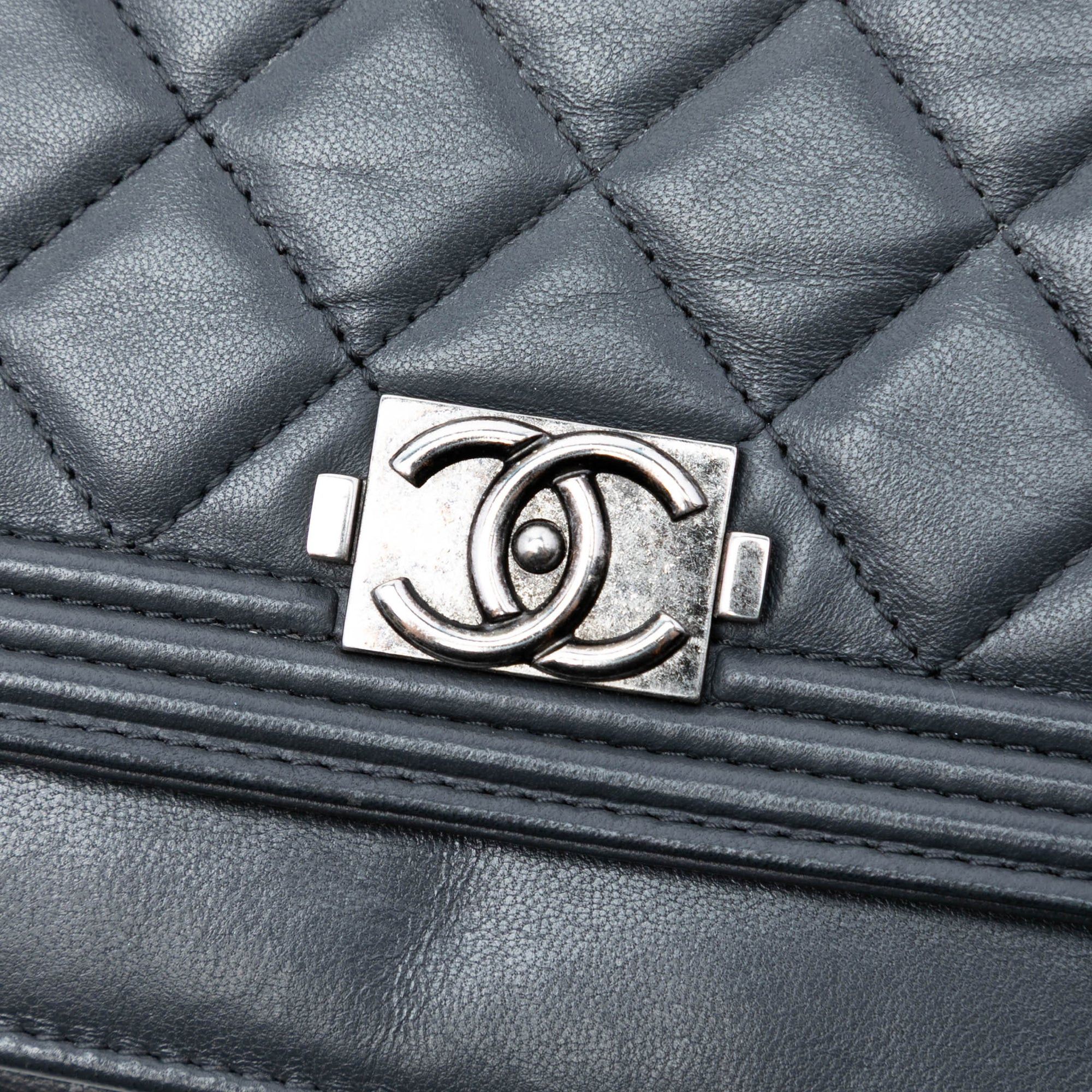 Chanel Quilted Lambskin Boy Wallet On Chain Size ONE SIZE - 5 Thumbnail