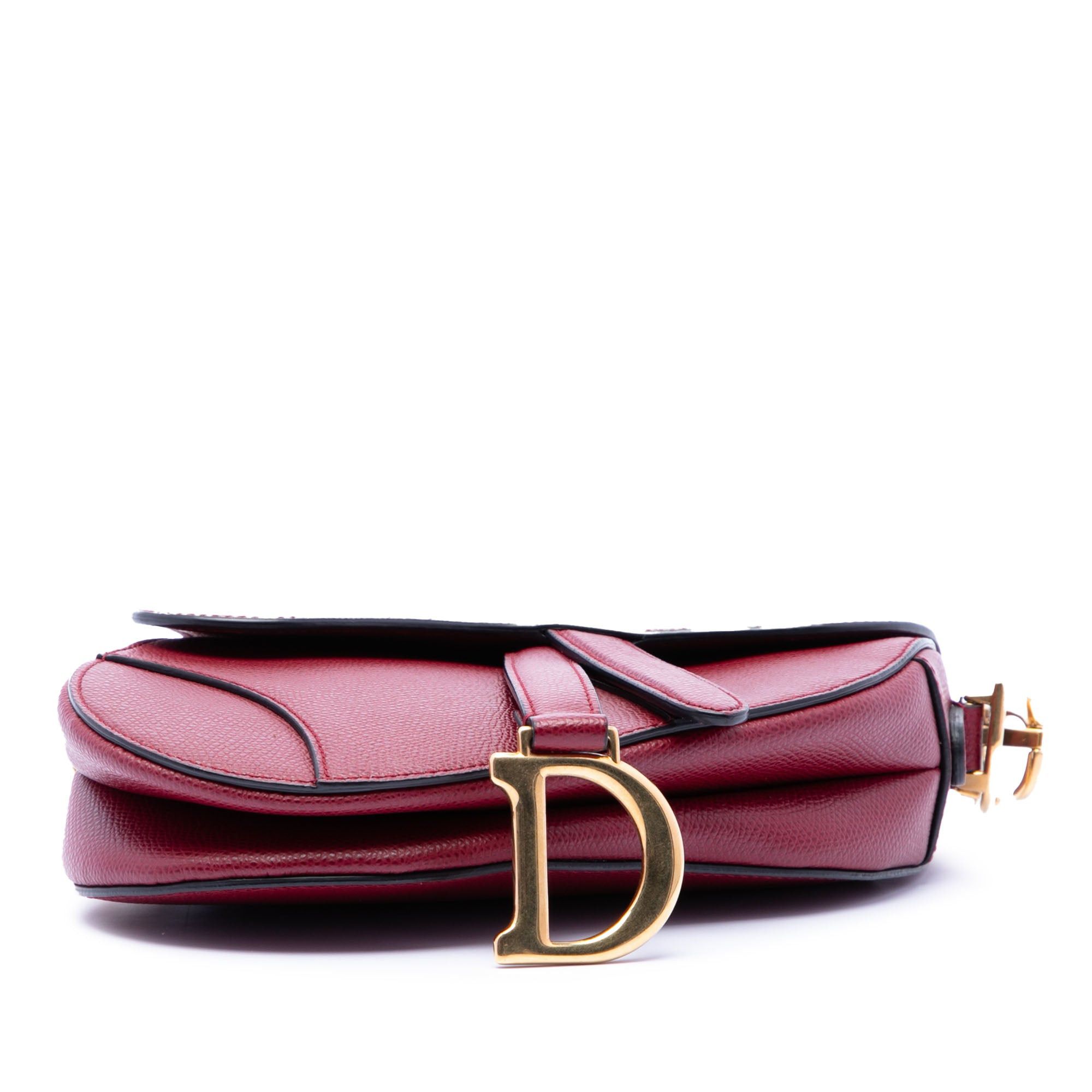 Dior Mini Grained Calfskin Saddle Bag Size ONE SIZE - 3 Thumbnail