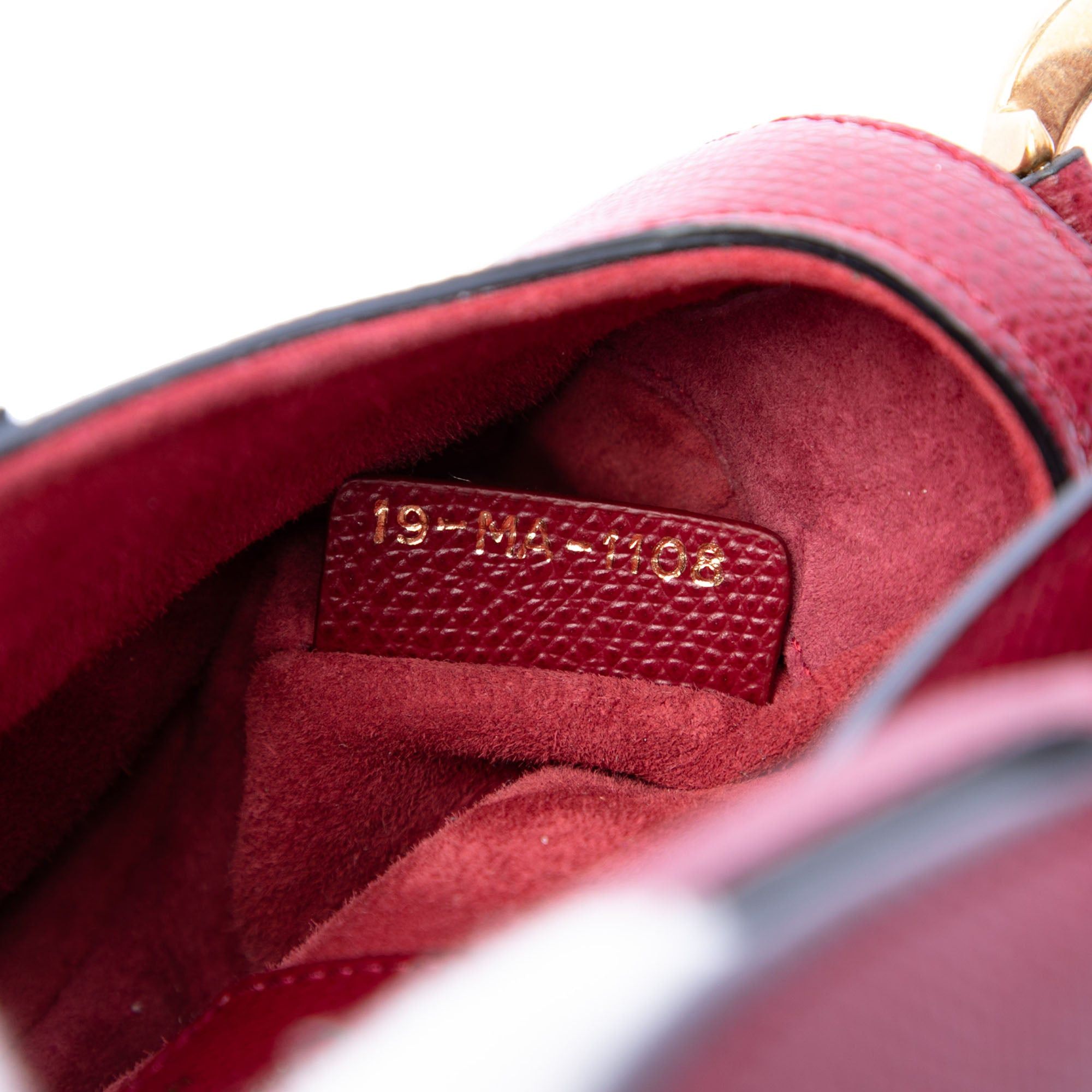 Dior Mini Grained Calfskin Saddle Bag Size ONE SIZE - 6 Thumbnail
