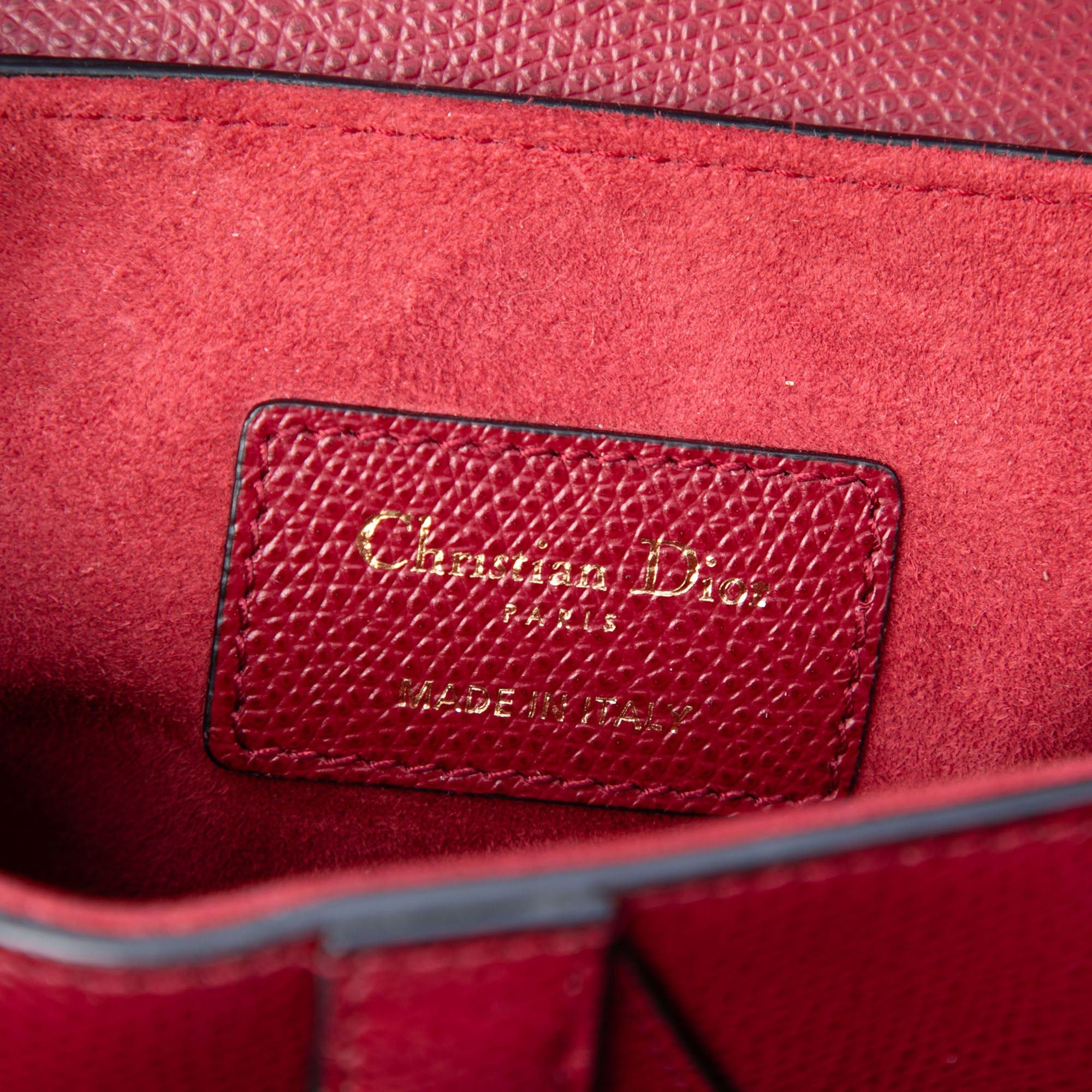 Dior Mini Grained Calfskin Saddle Bag Size ONE SIZE - 5 Thumbnail
