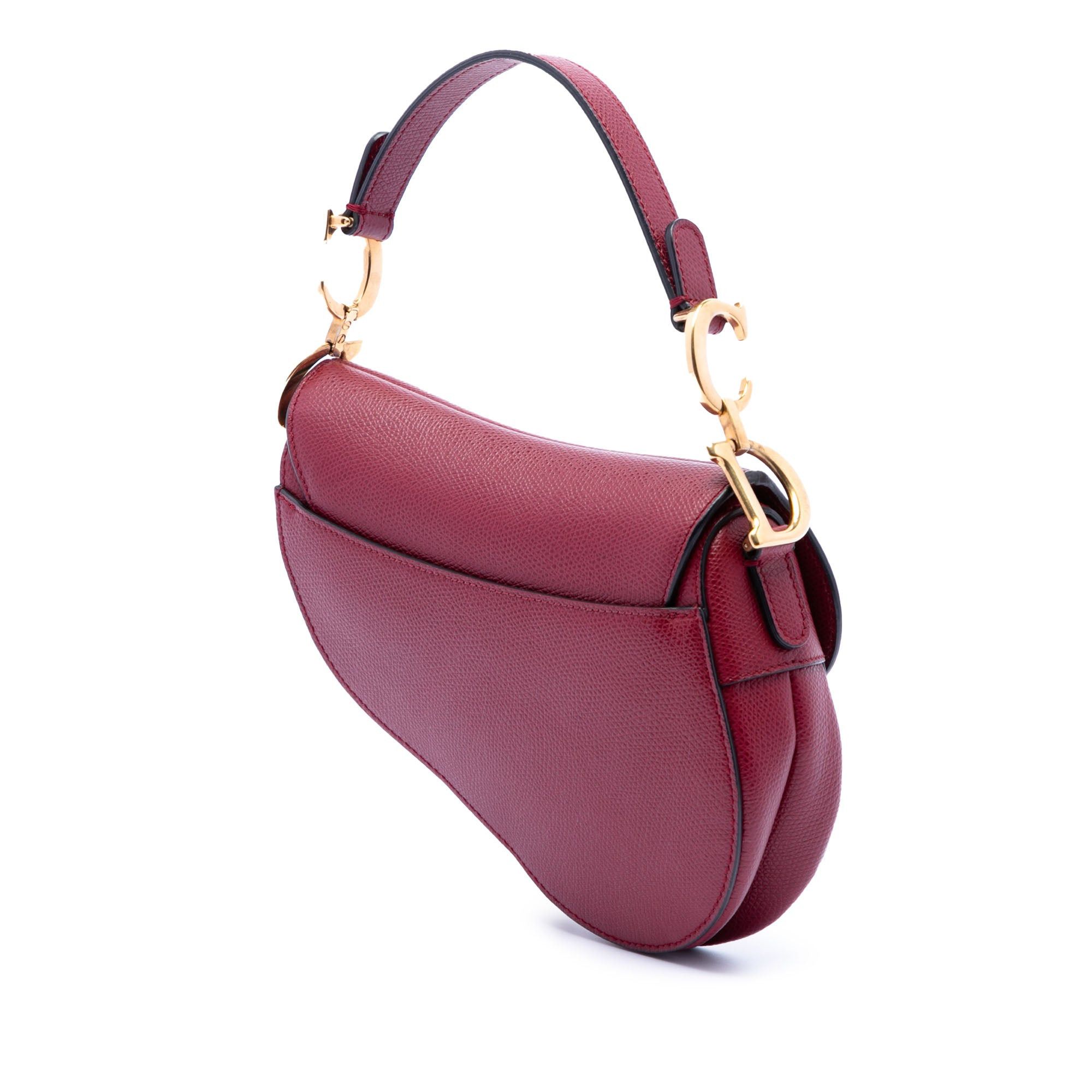 Dior Mini Grained Calfskin Saddle Bag Size ONE SIZE - 2 Thumbnail
