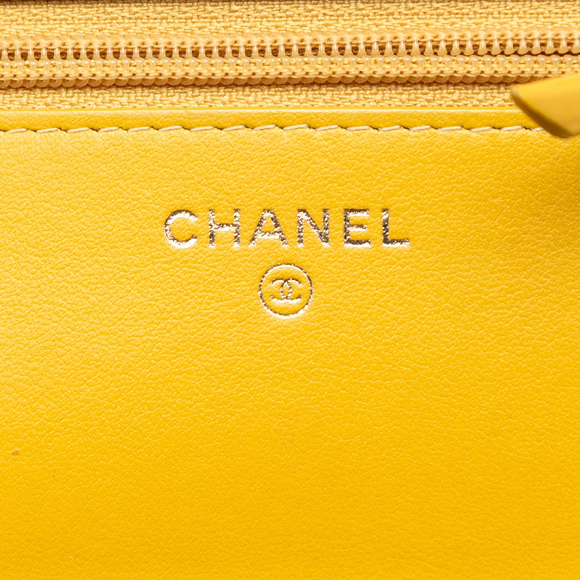 Chanel Caviar CC Filigree Wallet On Chain Size ONE SIZE - 5 Thumbnail