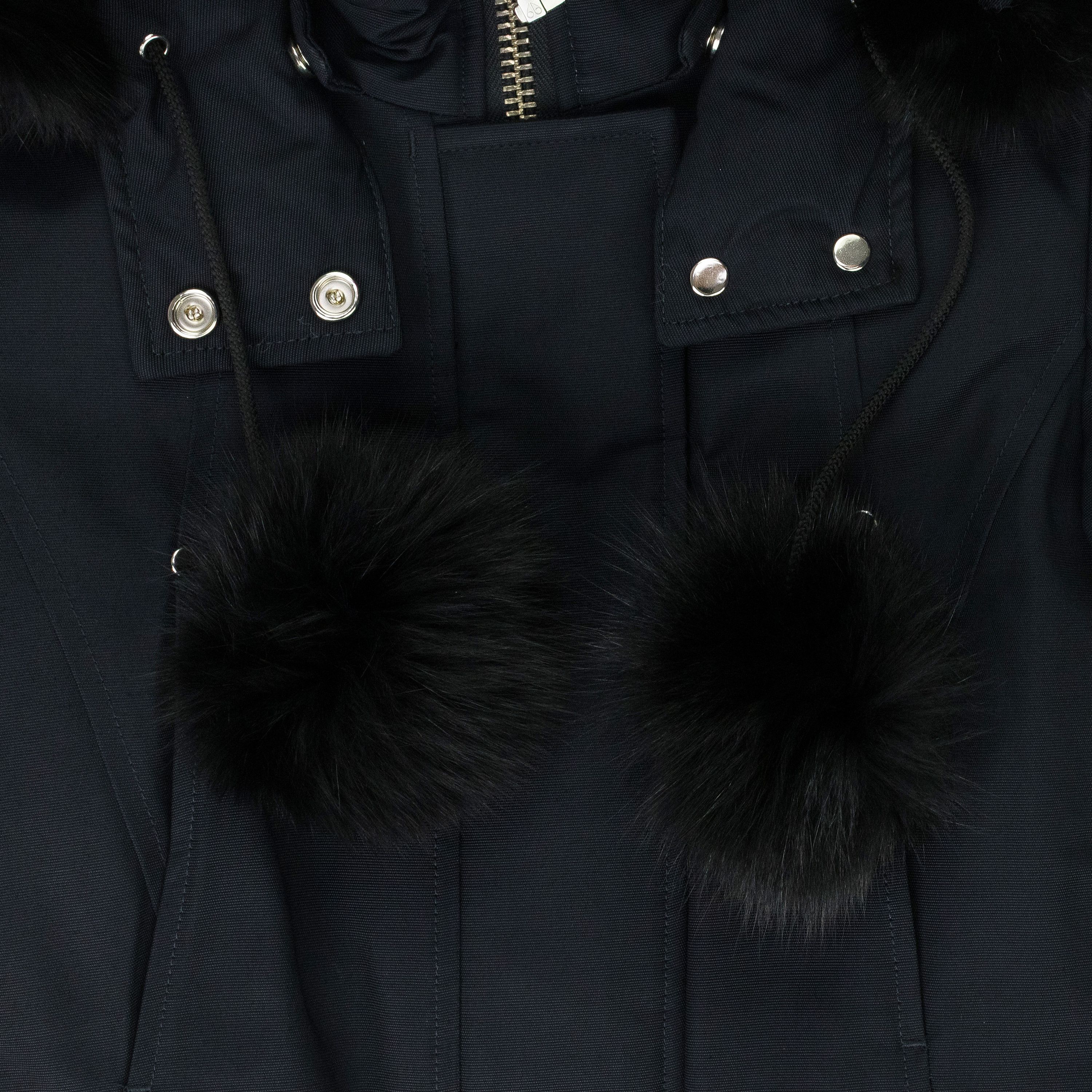 Moose Knuckles Moose Knuckles Navy / Black Stirling Parka SIZE XS Size XS / US 0-2 / IT 36-38 - 4 Thumbnail