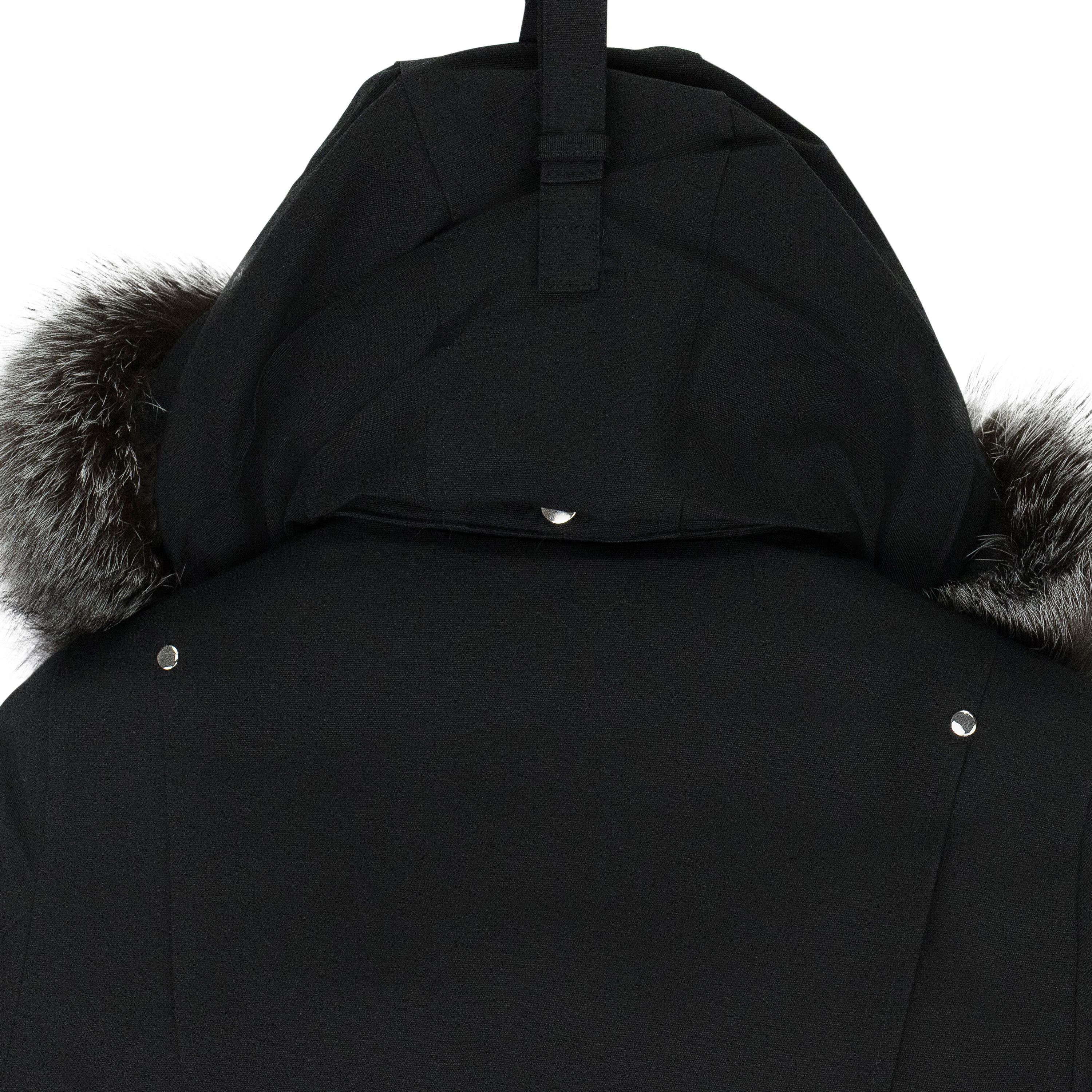 Moose Knuckles Moose Knuckles Black / Fox Original Stirling Parka SIZE XS Size XS / US 0-2 / IT 36-38 - 4 Thumbnail