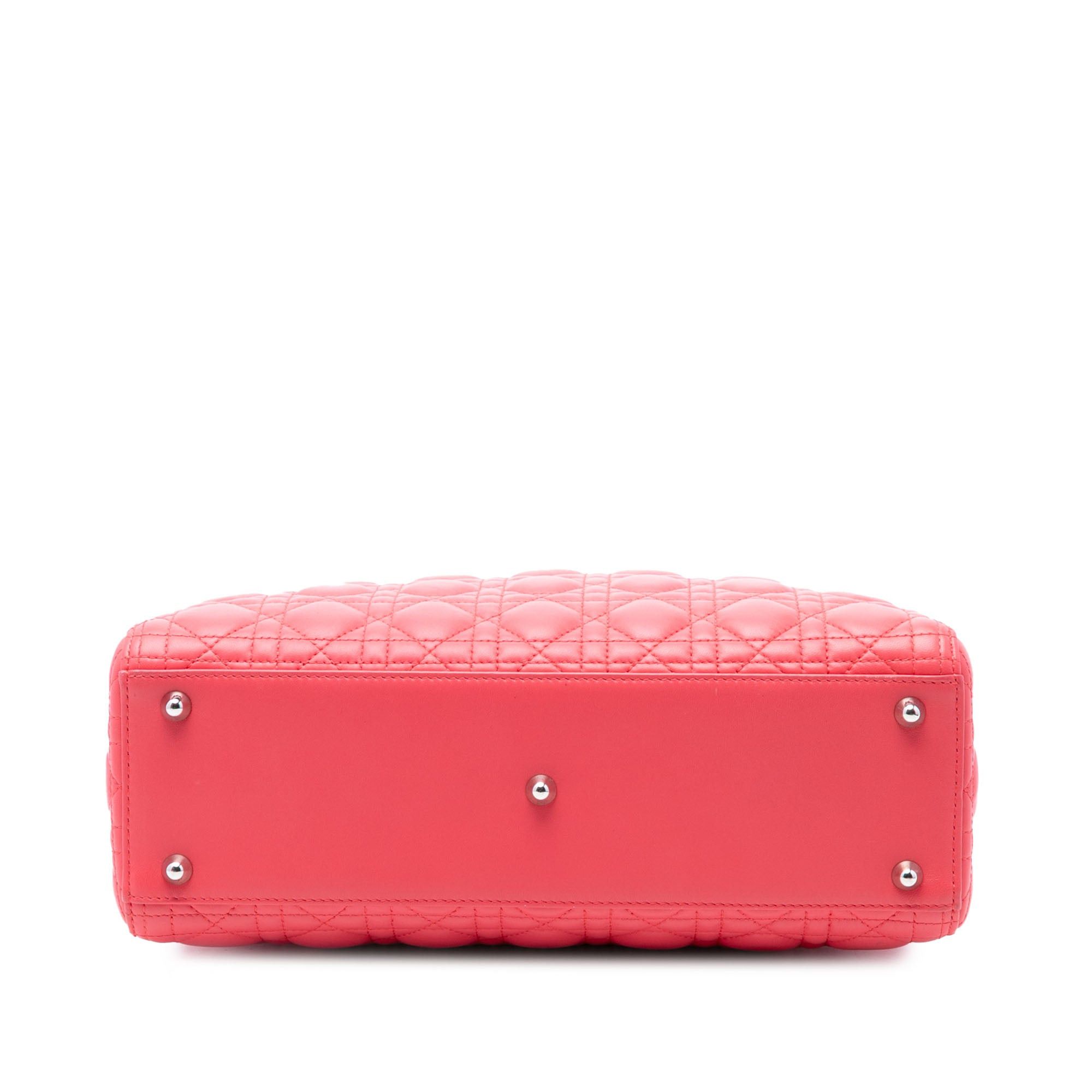 Dior Large Lambskin Cannage Lady Dior Size ONE SIZE - 3 Thumbnail