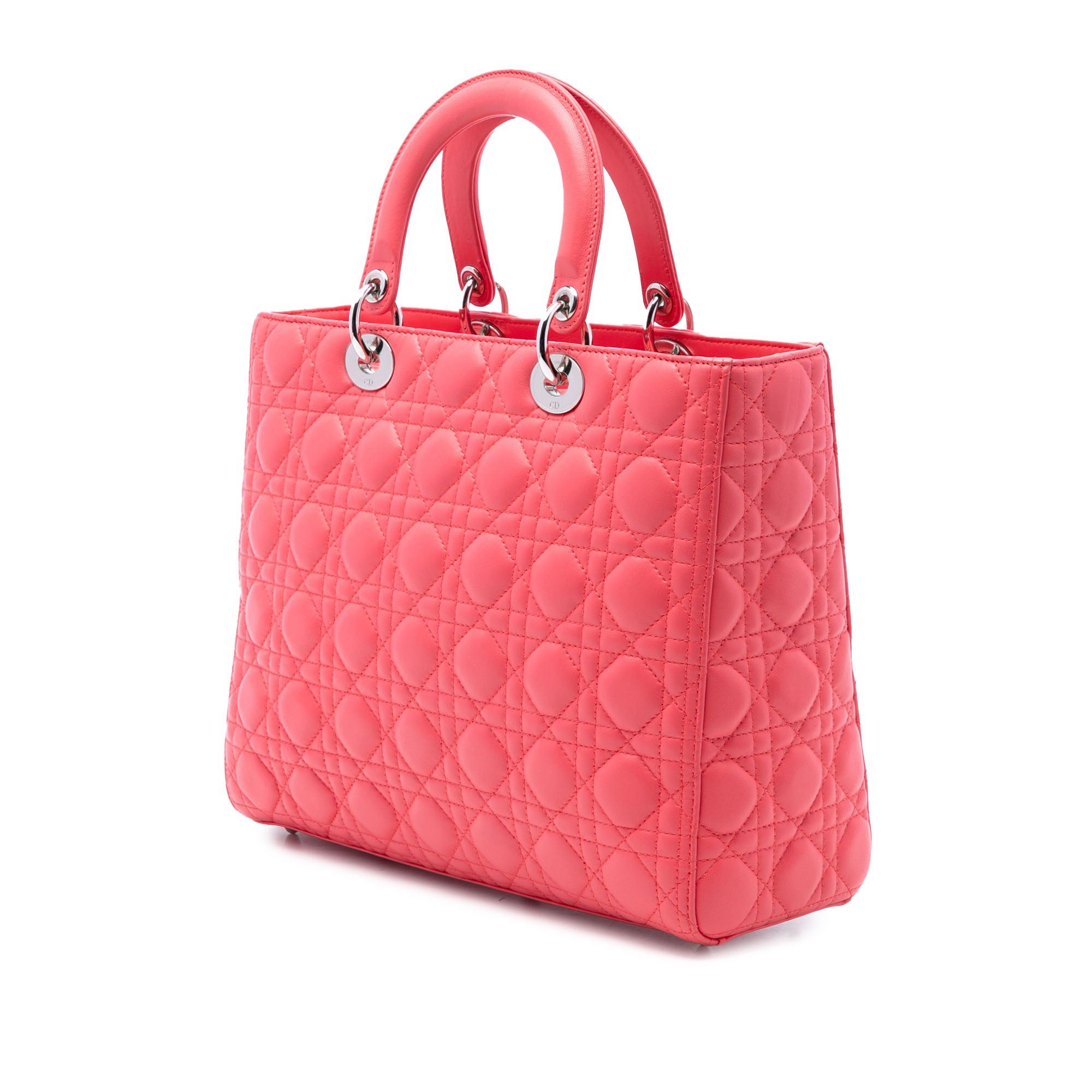 Dior Large Lambskin Cannage Lady Dior Size ONE SIZE - 2 Thumbnail