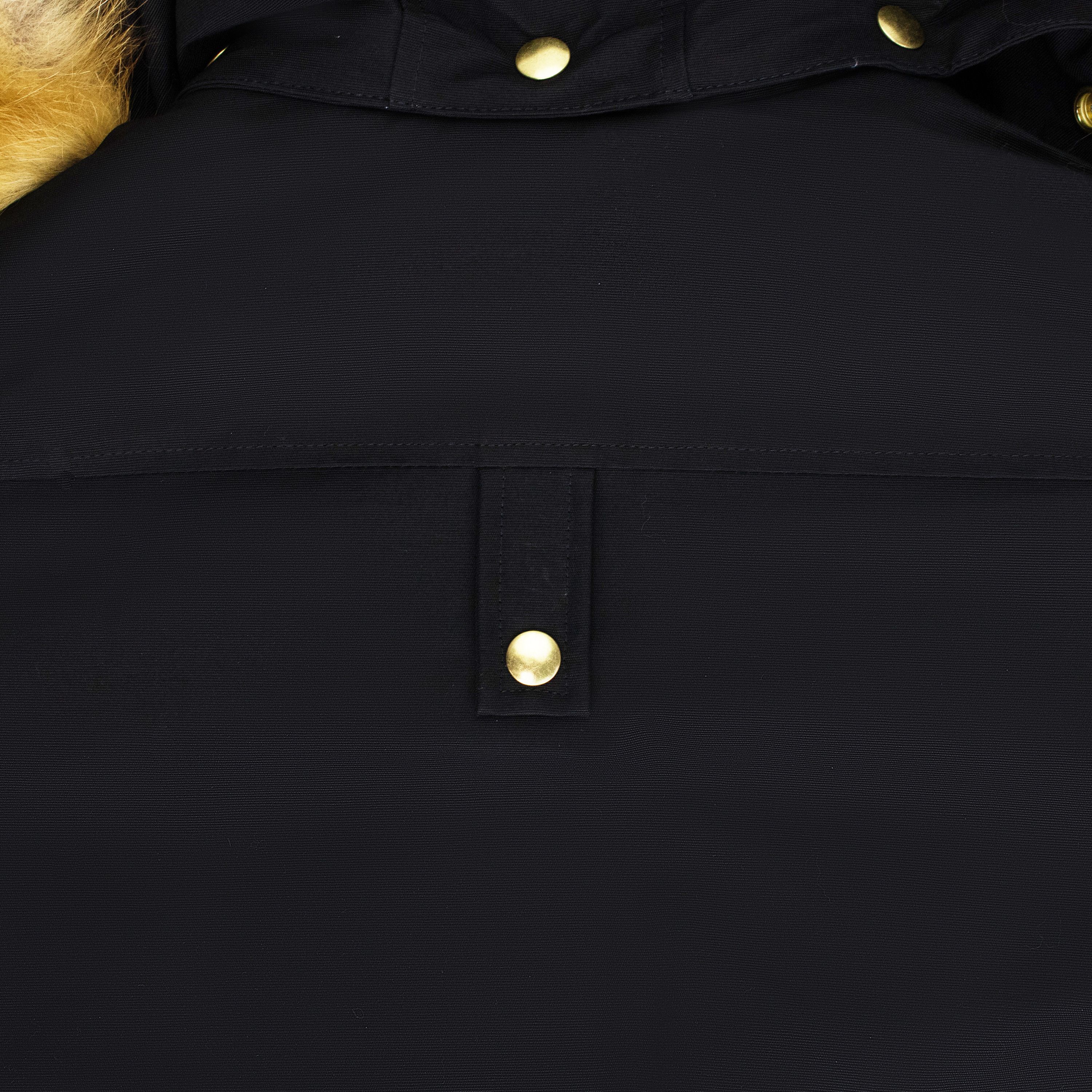 Moose Knuckles Moose Knuckles Black / Gold Sainte Flavie Bomber Jacket SIZE XS Size XS / US 0-2 / IT 36-38 - 4 Thumbnail