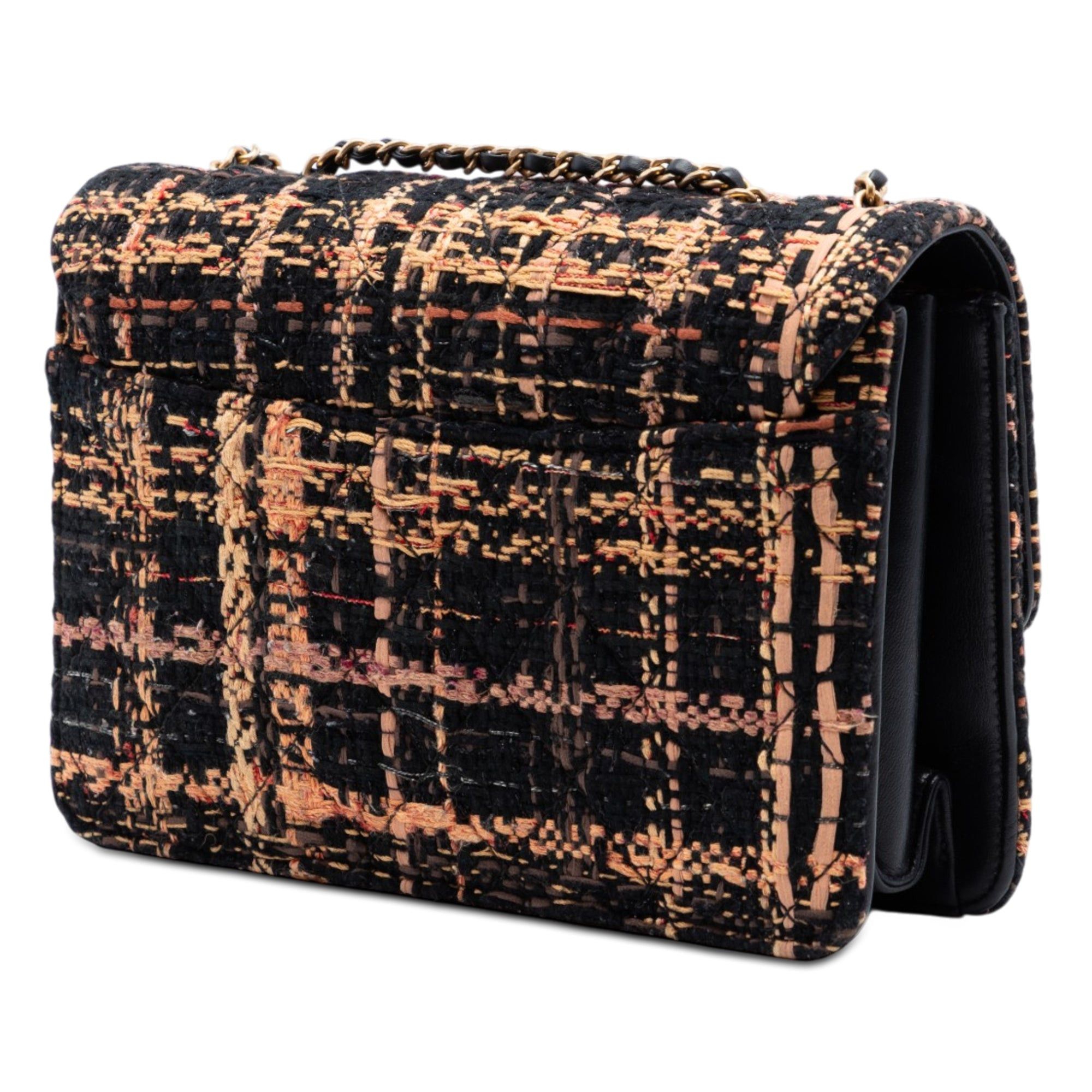 Chanel Medium Quilted Tweed Beauty Lock Flap Size ONE SIZE - 2 Thumbnail