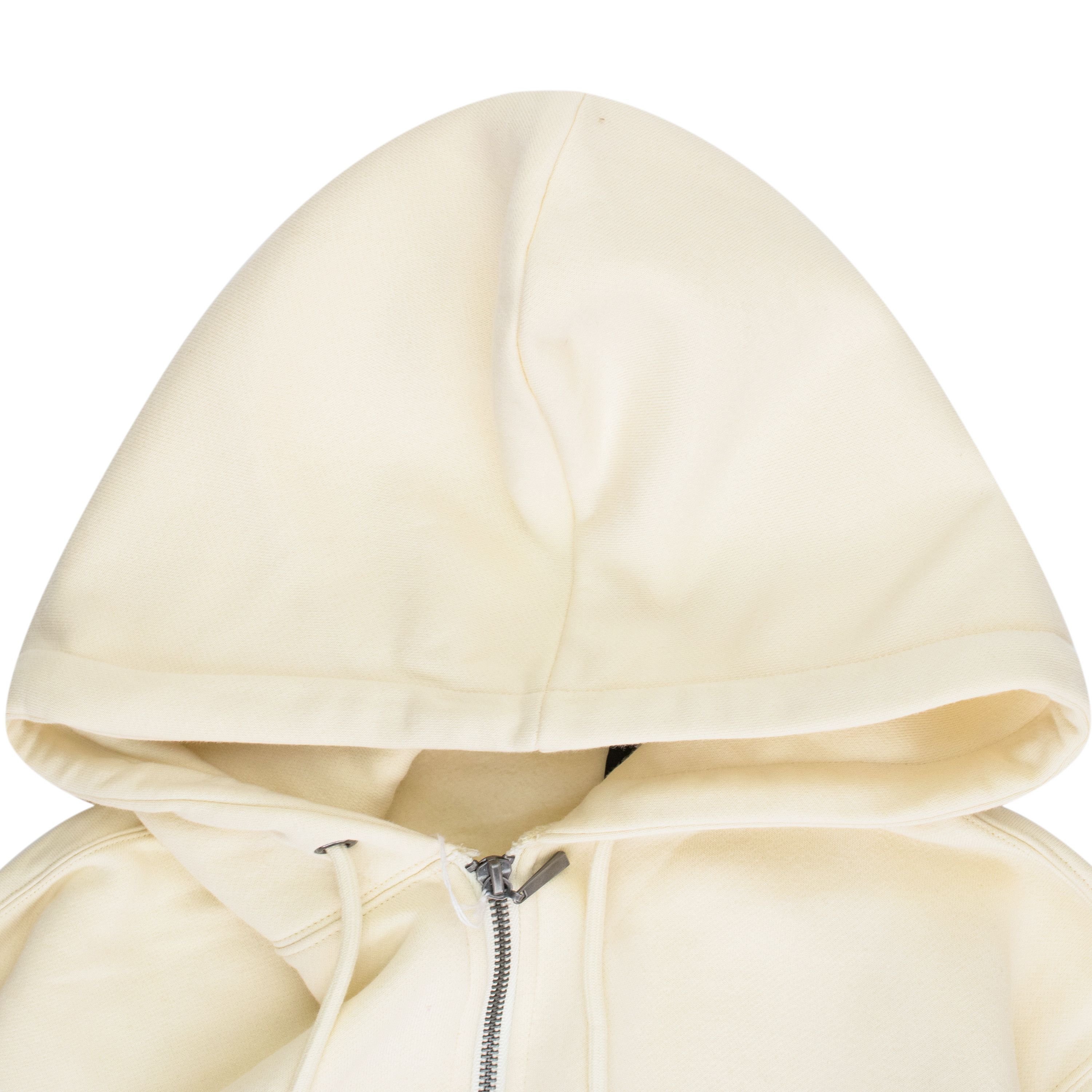 Sinclair Global Sinclair Global Cream Basic Zip Hoodie SIZE XS Size US XS / EU 42 / 0 - 3 Thumbnail
