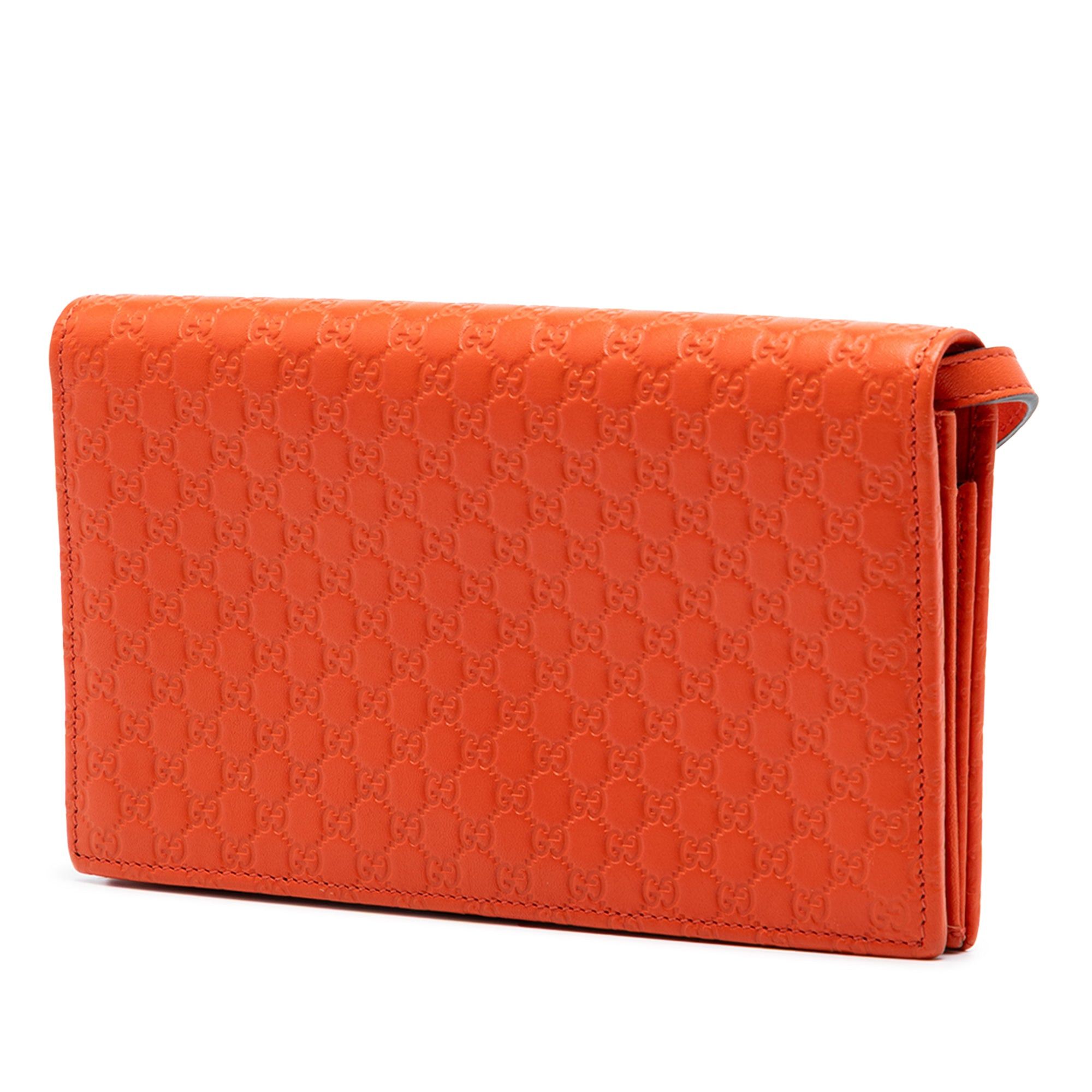Gucci Microguccissima Wallet on Strap Size ONE SIZE - 2 Thumbnail