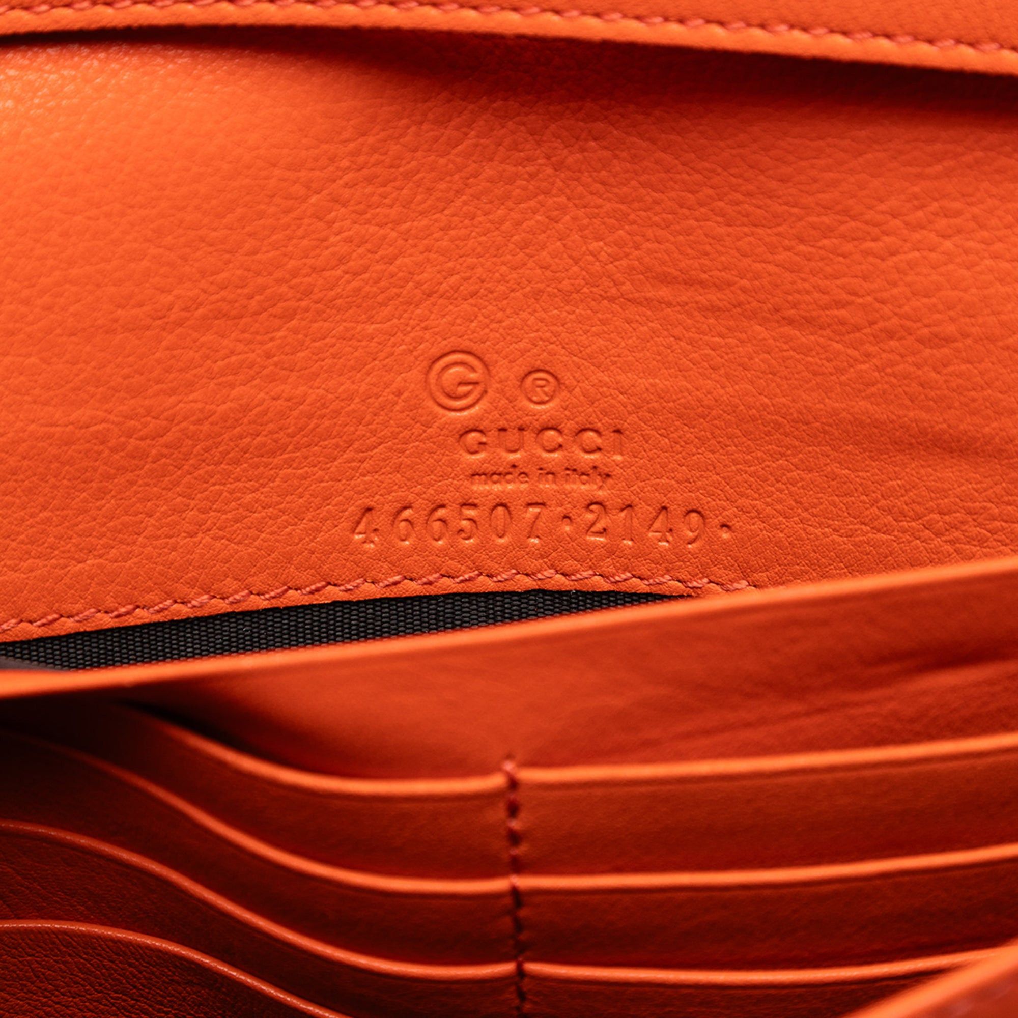 Gucci Microguccissima Wallet on Strap Size ONE SIZE - 5 Thumbnail