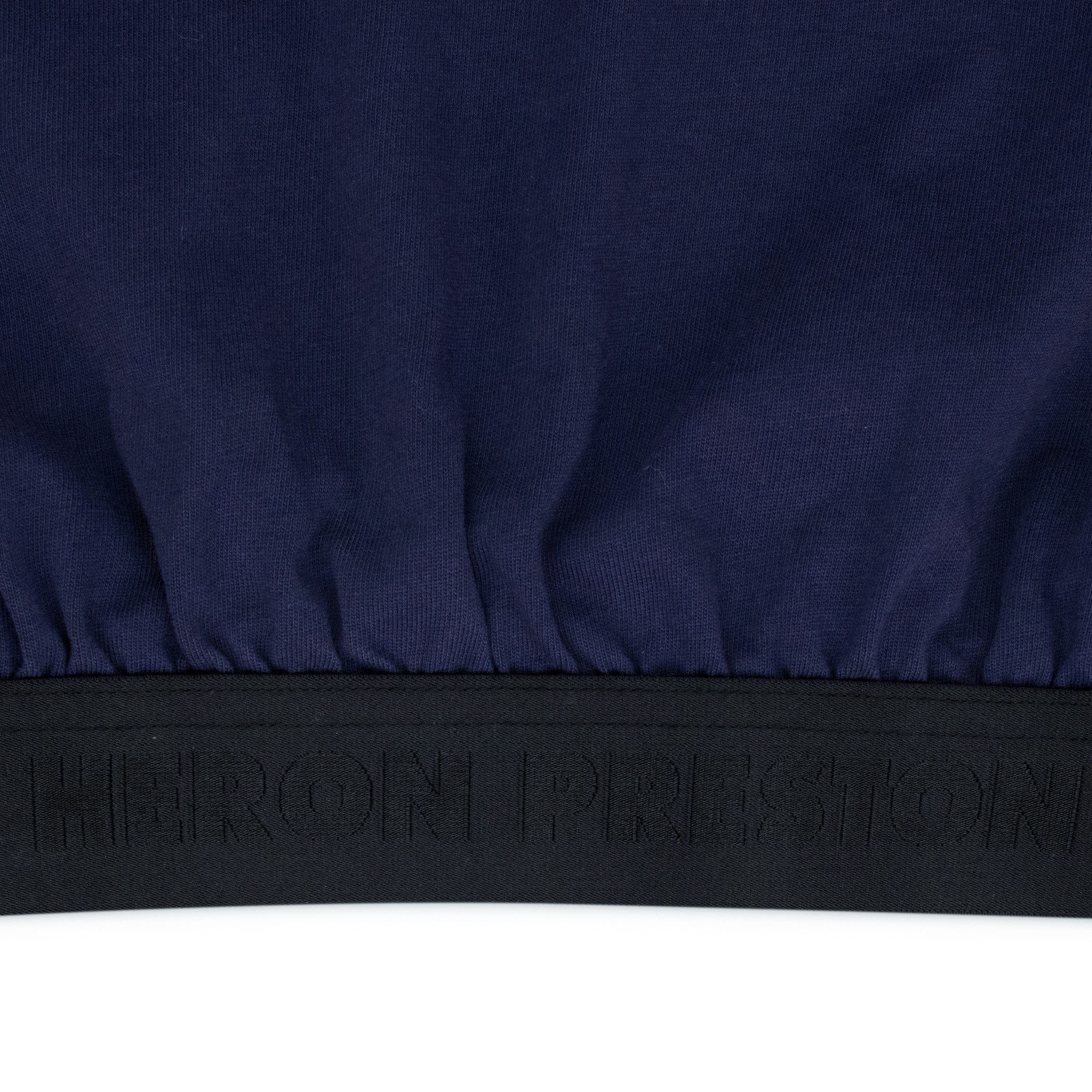 Heron Preston Heron Preston Blue Cropped Logo Turtleneck SIZE S Size S / US 4 / IT 40 - 3 Thumbnail