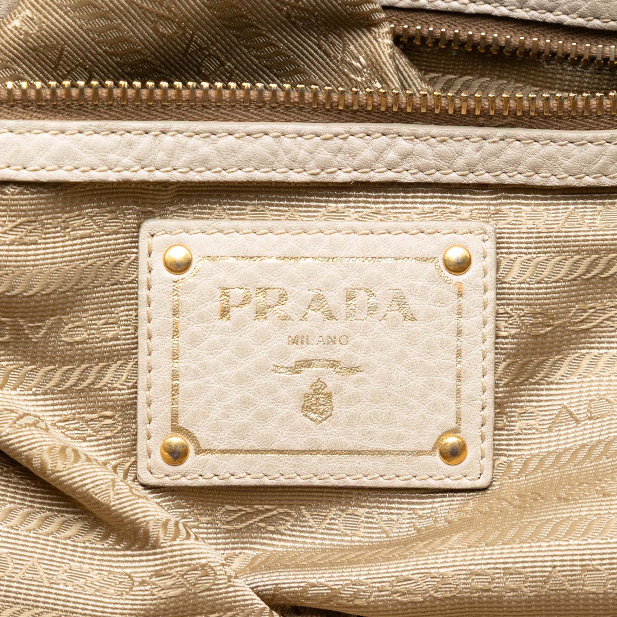 Prada Canvas Canapa Logo Satchel Size ONE SIZE - 5 Thumbnail