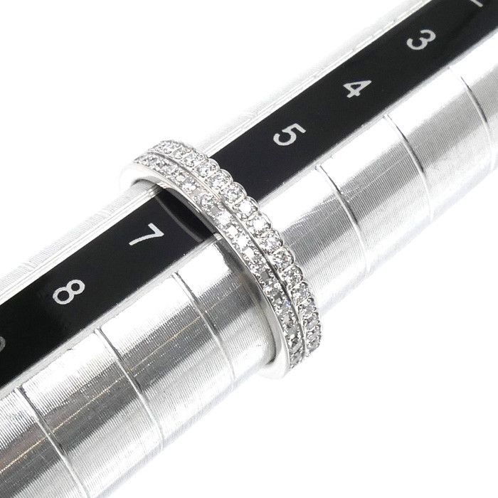 Other Boucheron Boucheron Quatre Radiant Half Pave Au750 White Gold Diamond Ring Size 6 Precious Metal Ring JAL00294 DUTY FREE for USA Size ONE SIZE - 6 Thumbnail