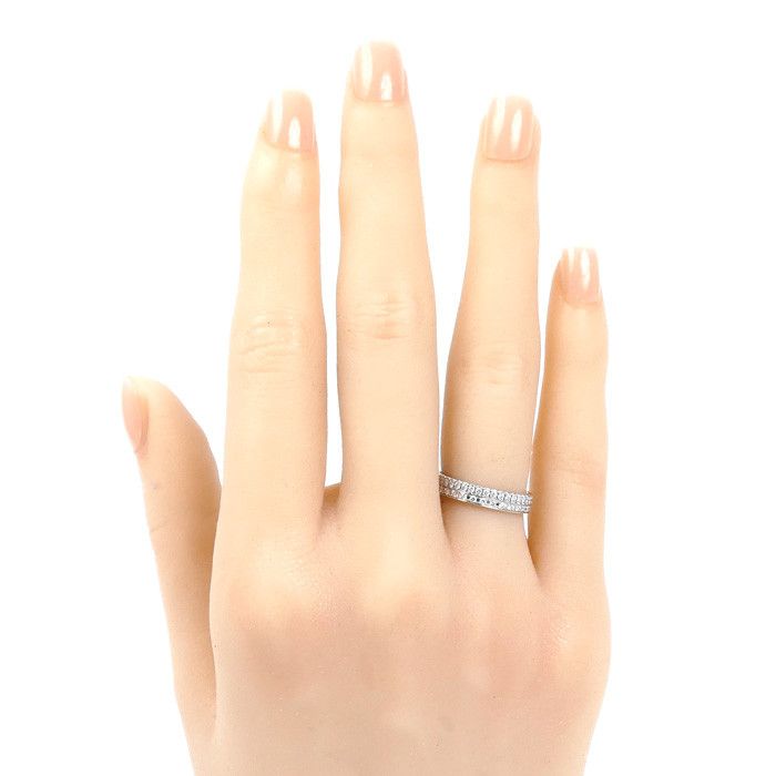 Other Boucheron Boucheron Quatre Radiant Half Pave Au750 White Gold Diamond Ring Size 6 Precious Metal Ring JAL00294 DUTY FREE for USA Size ONE SIZE - 7 Thumbnail