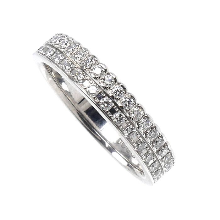 Other Boucheron Boucheron Quatre Radiant Half Pave Au750 White Gold Diamond Ring Size 6 Precious Metal Ring JAL00294 DUTY FREE for USA Size ONE SIZE - 2 Thumbnail