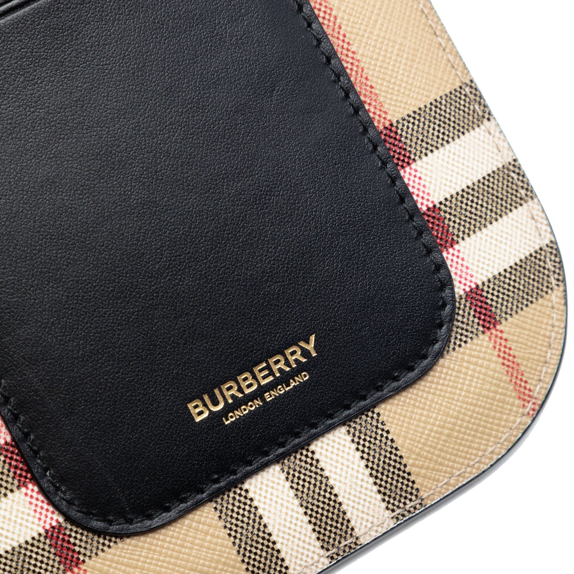 Burberry House Check Coated Canvas Anne Phone Holder Crossbody Size ONE SIZE - 5 Thumbnail