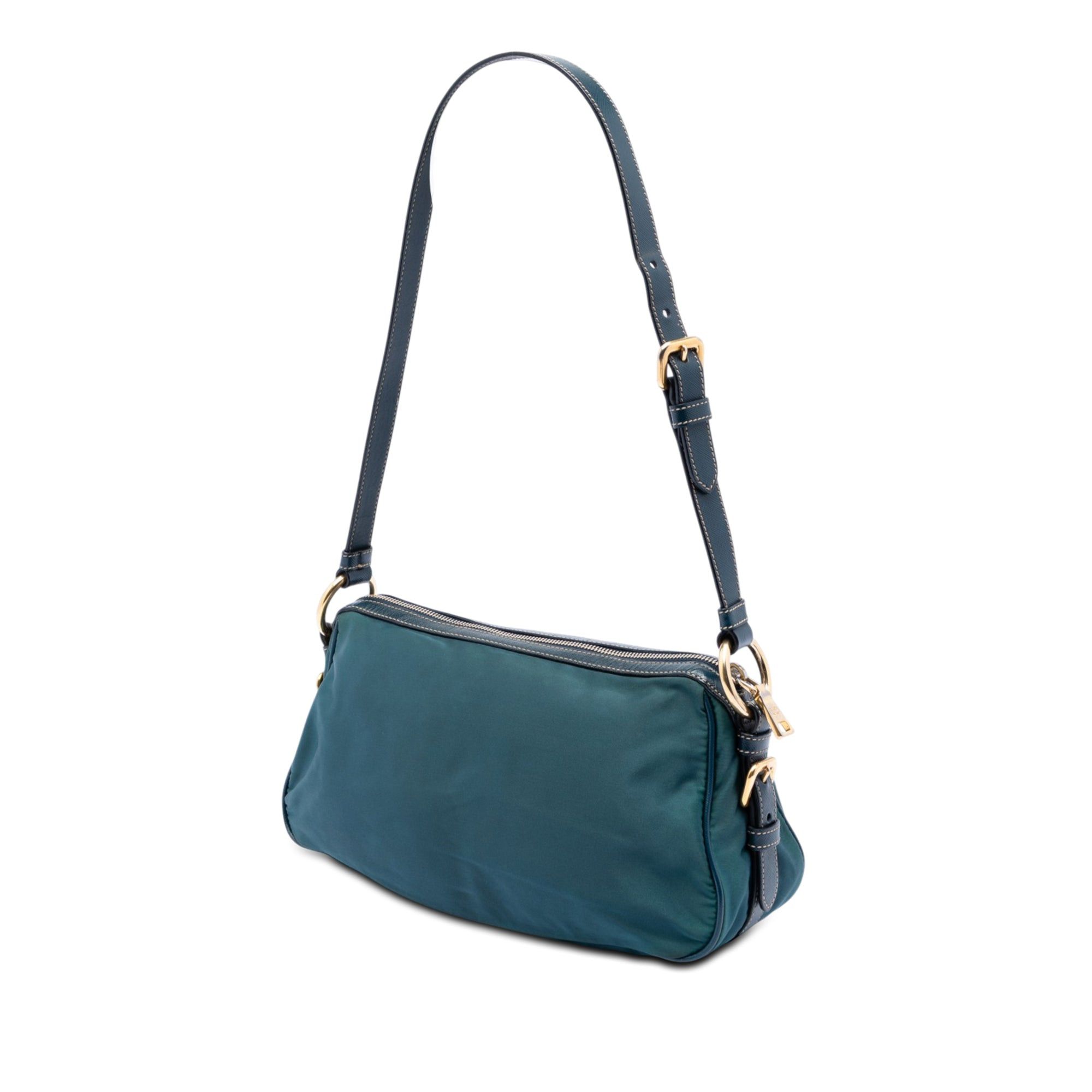 Prada Tessuto Canapa Logo Shoulder Bag Size ONE SIZE - 2 Thumbnail