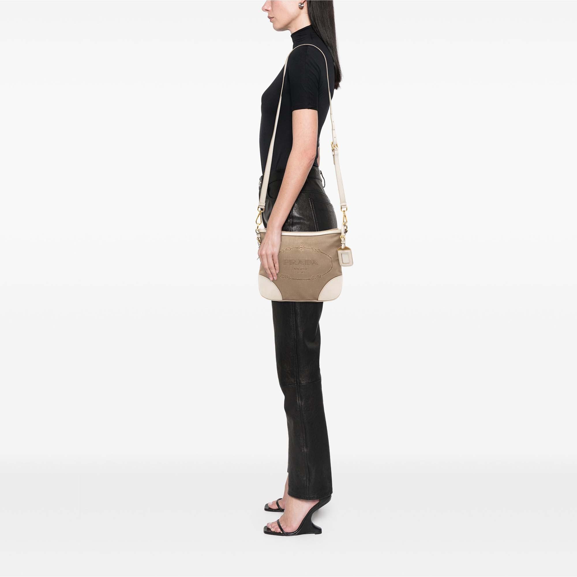 Prada Canvas Canapa Logo Crossbody Size ONE SIZE - 6 Thumbnail