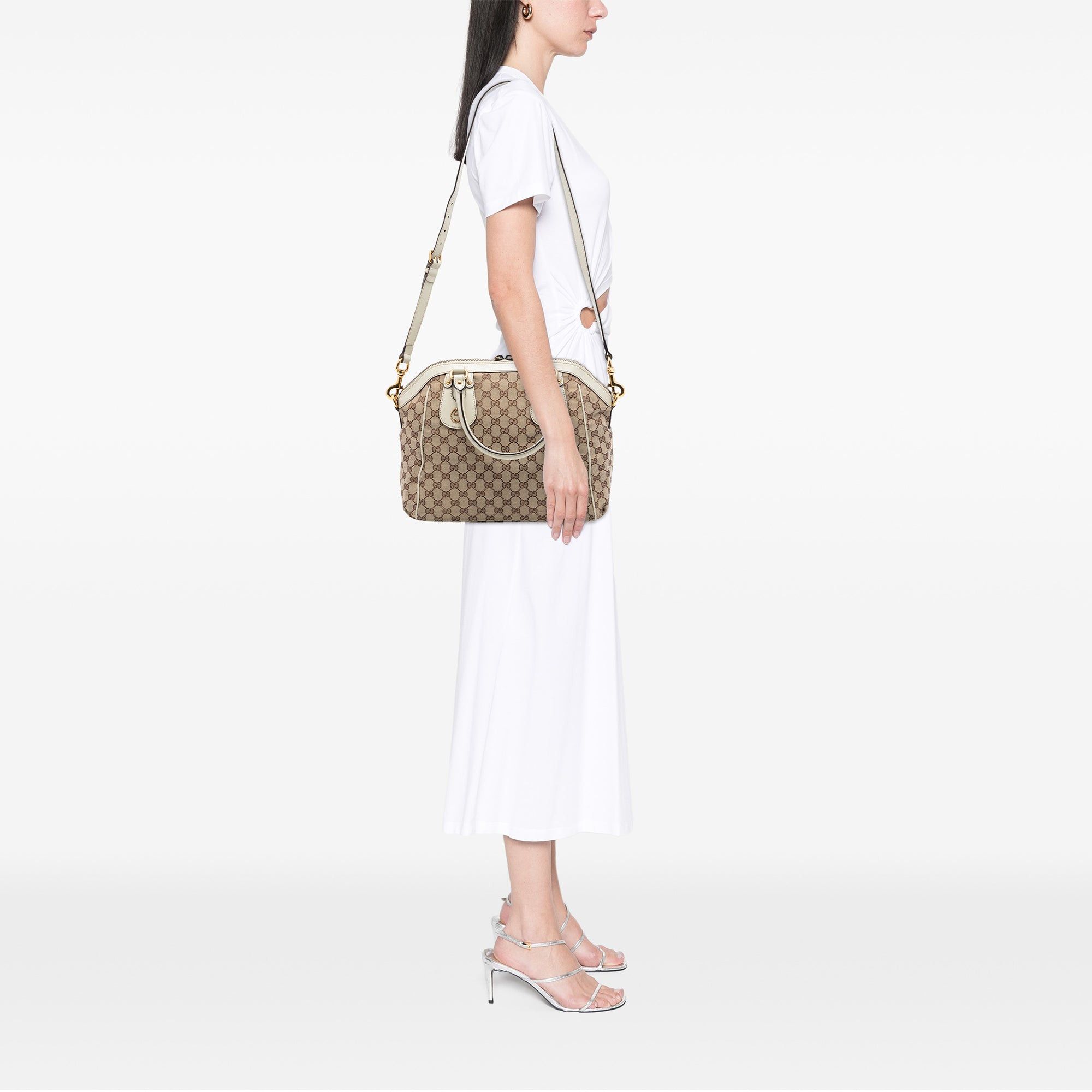 Gucci GG Canvas Scarlett Satchel Size ONE SIZE - 7 Thumbnail