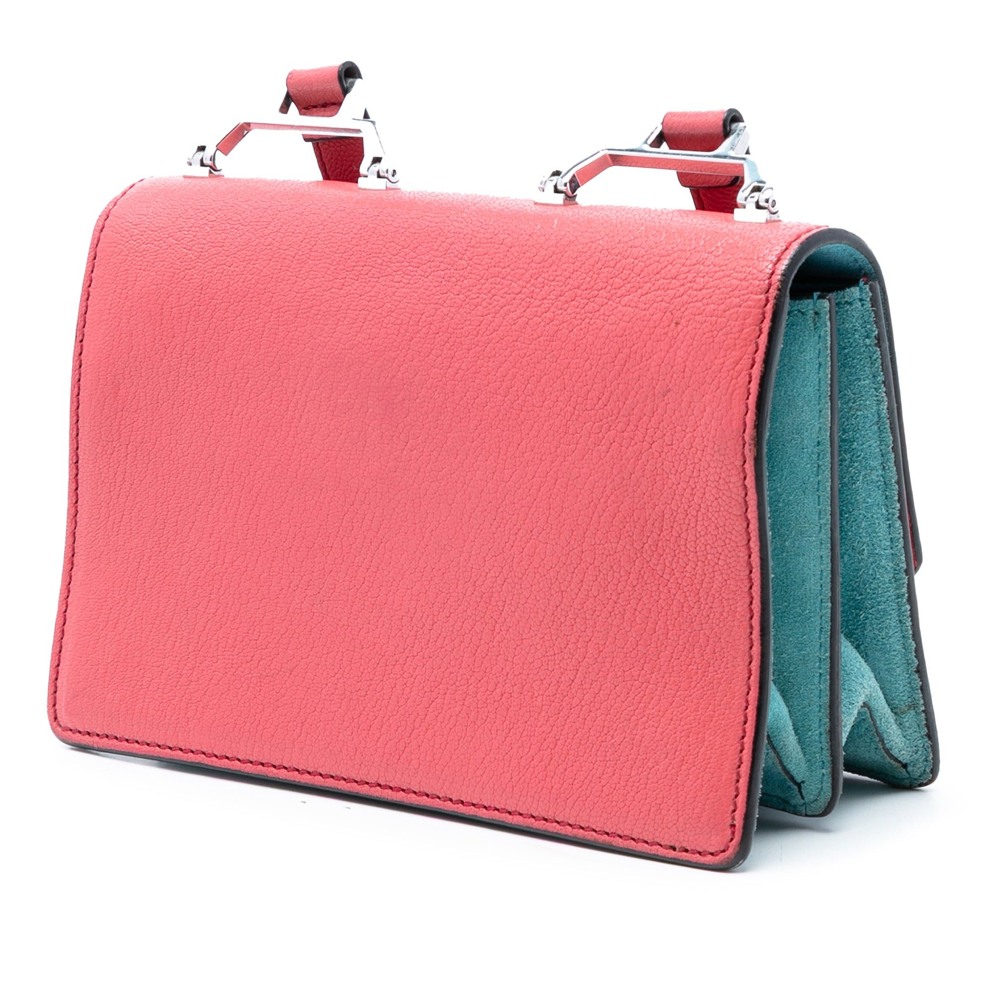 Miu Miu Goatskin Madras Miu Logo Crossbody Size ONE SIZE - 2 Thumbnail