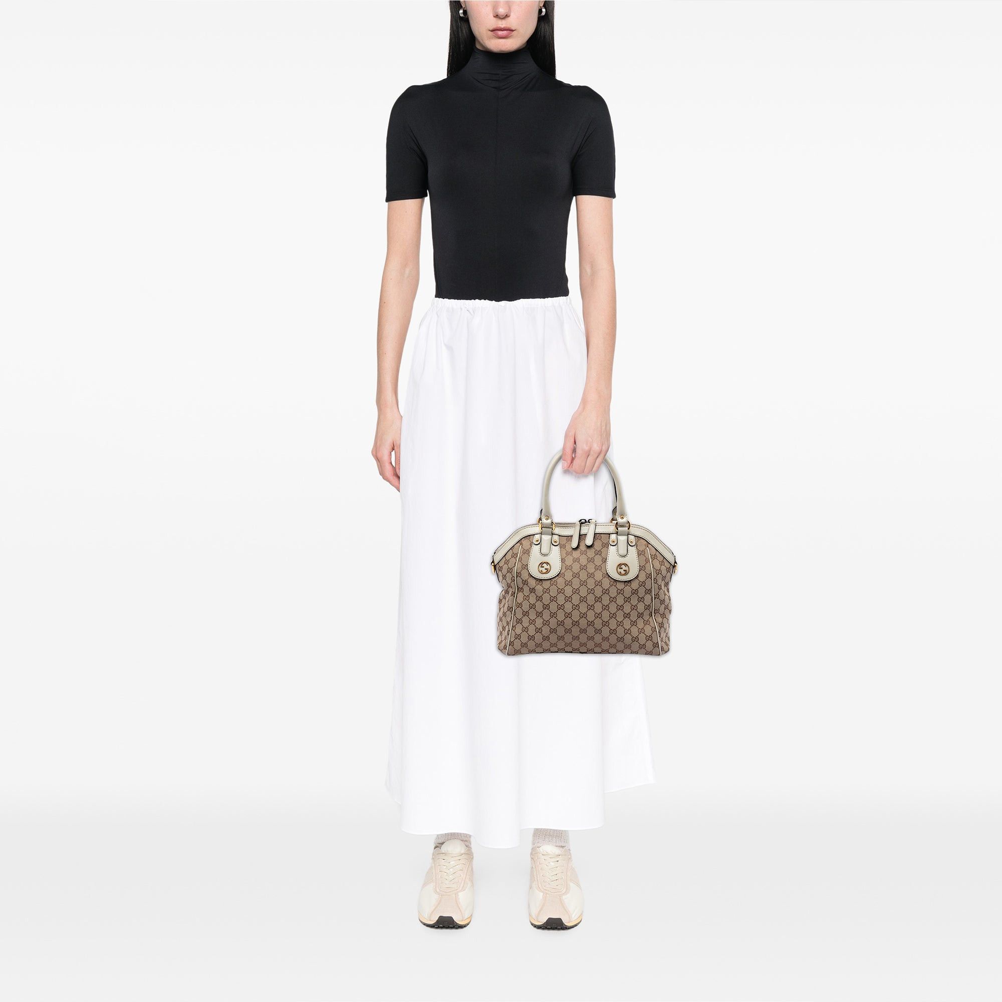 Gucci GG Canvas Scarlett Satchel Size ONE SIZE - 7 Thumbnail