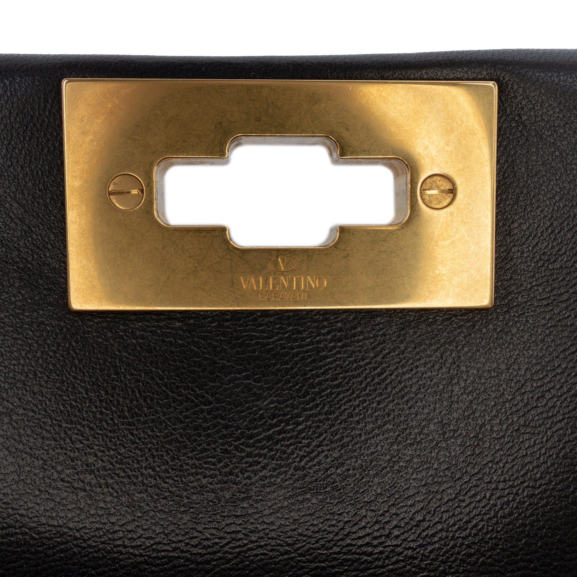 Valentino Large Nappa Roman Stud Satchel Size ONE SIZE - 6 Thumbnail