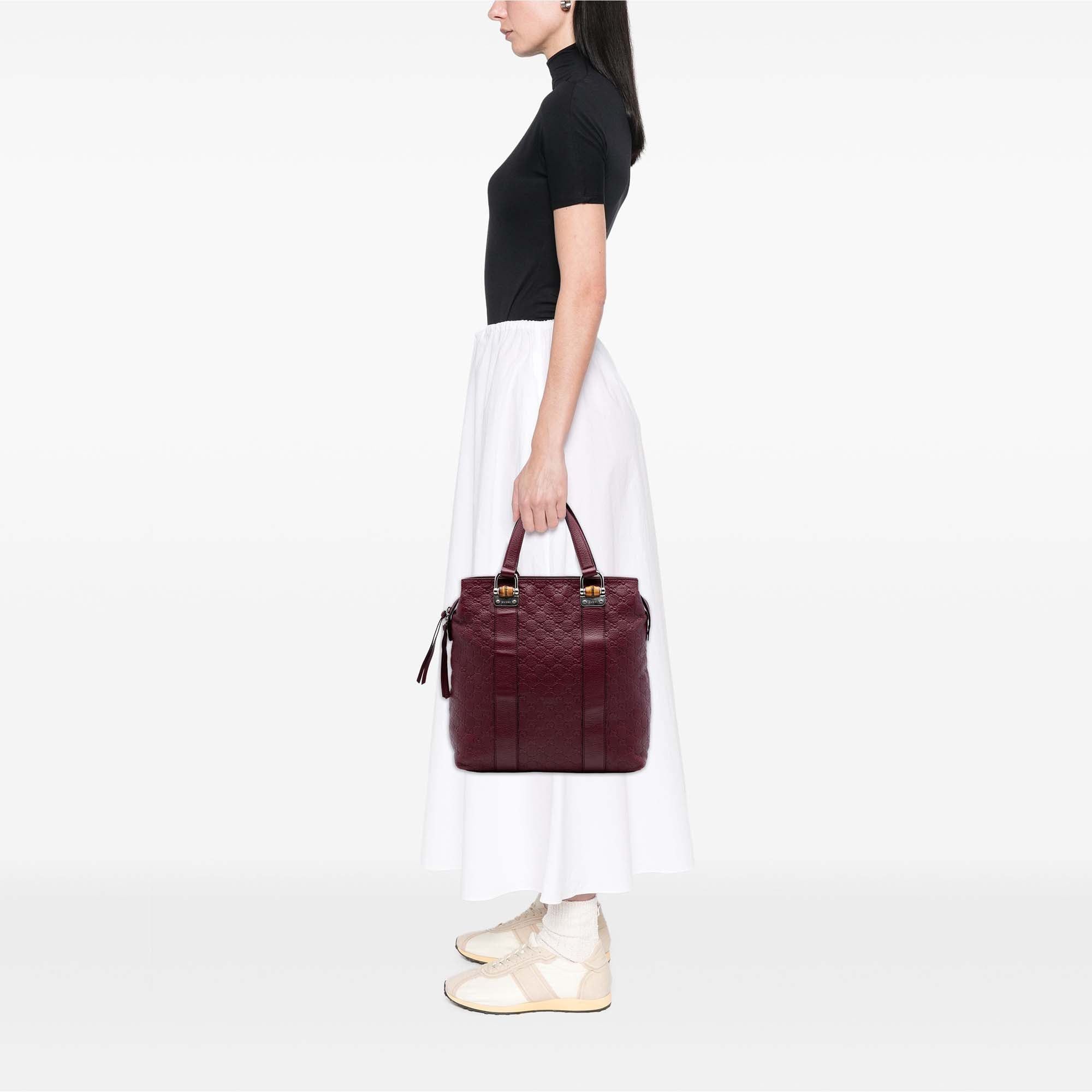 Gucci Guccissima Tender Bamboo Bar Tote Size ONE SIZE - 7 Thumbnail