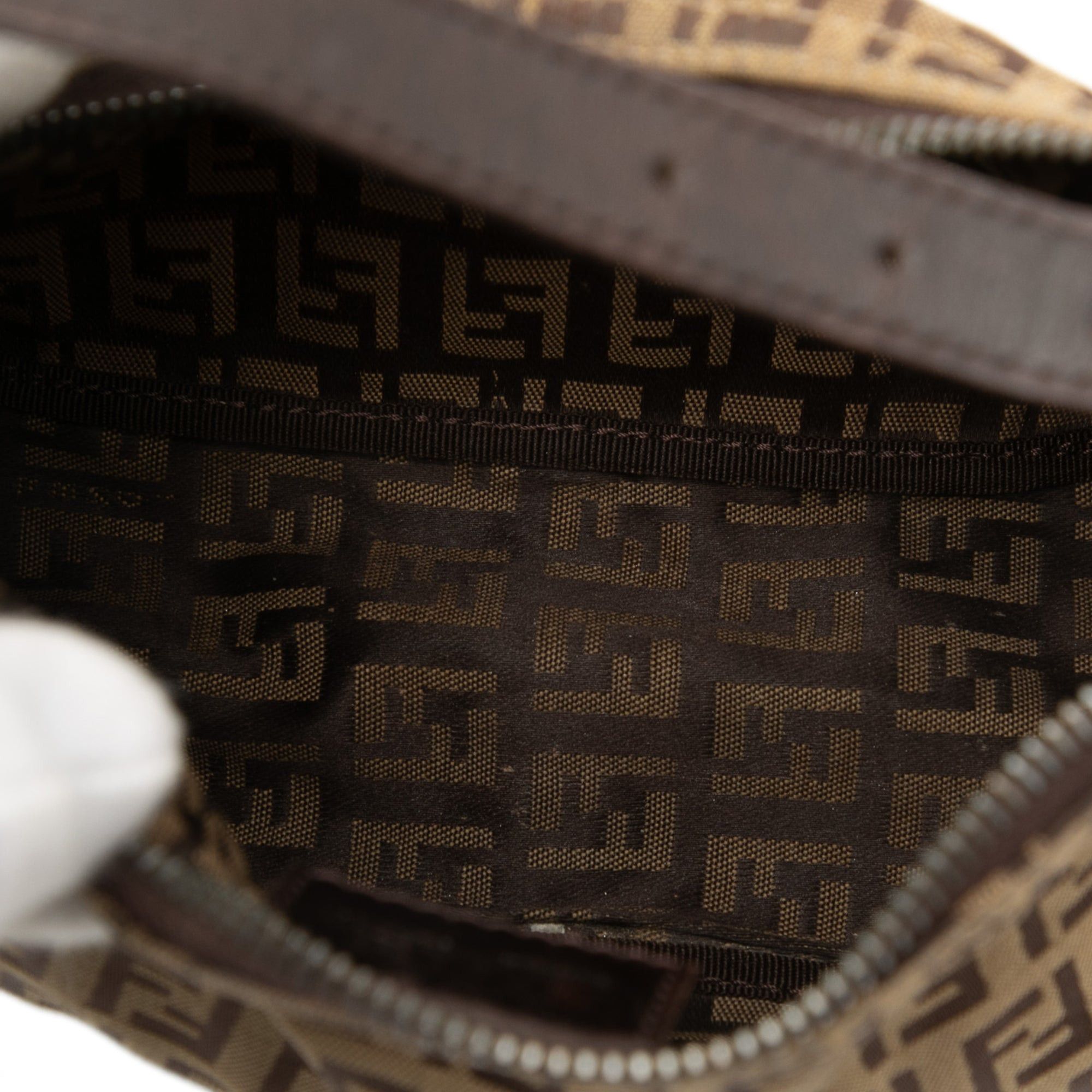 Fendi Zucchino Canvas Handbag Size ONE SIZE - 4 Thumbnail