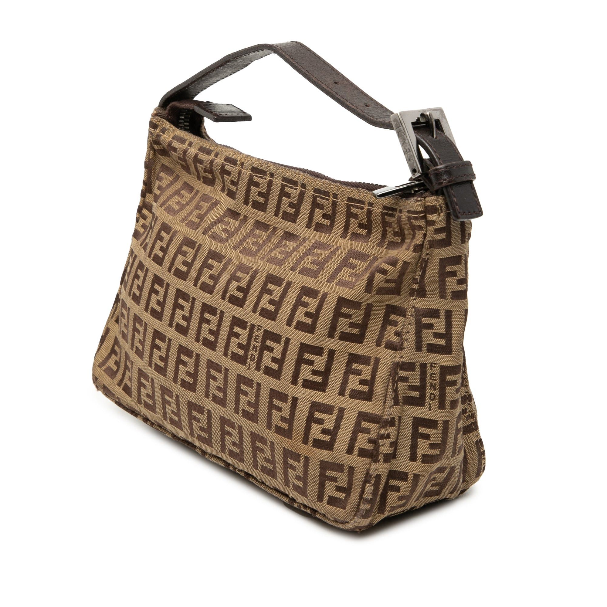 Fendi Zucchino Canvas Handbag Size ONE SIZE - 2 Thumbnail