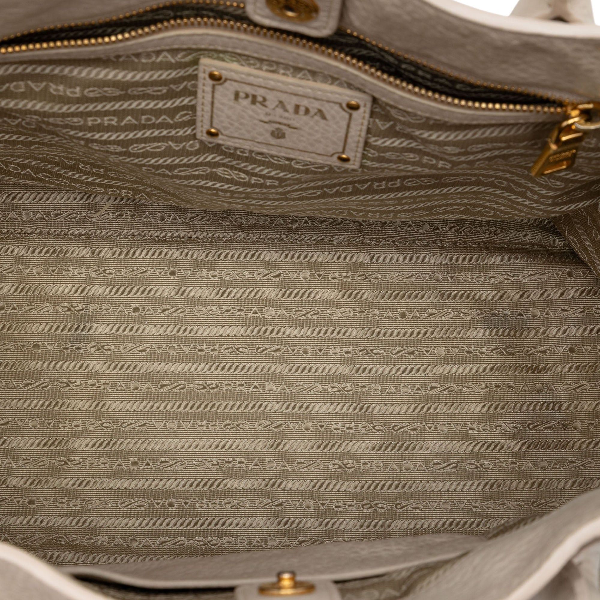 Prada Vitello Daino Open Convertible Tote Size ONE SIZE - 4 Thumbnail