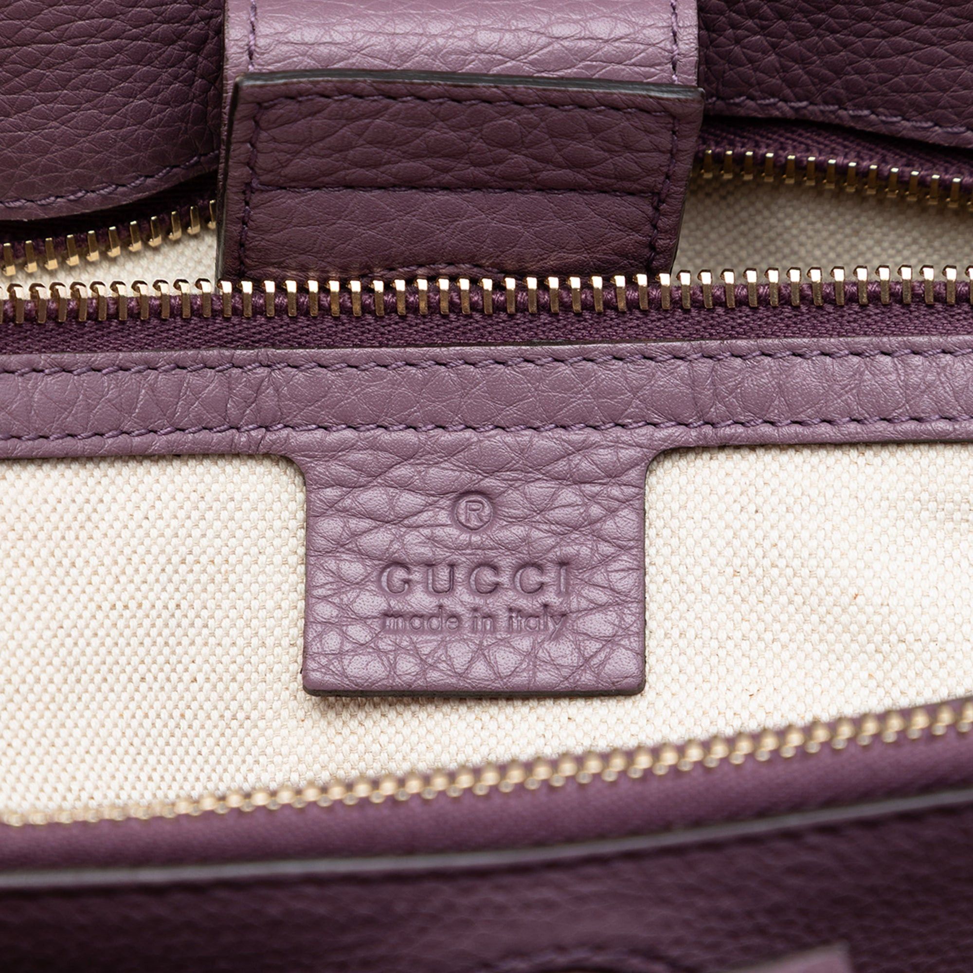 Gucci Medium Calfskin Bamboo Shopper Satchel Size ONE SIZE - 5 Thumbnail