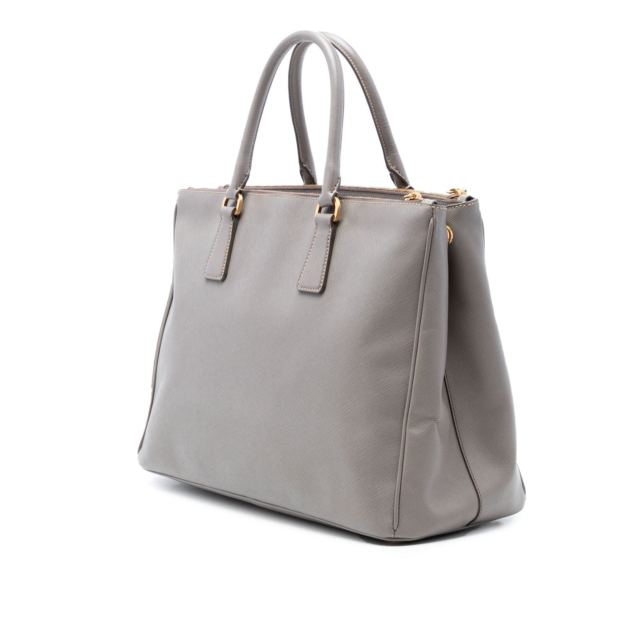 Prada Large Saffiano Lux Galleria Double Zip Tote Size ONE SIZE - 2 Thumbnail