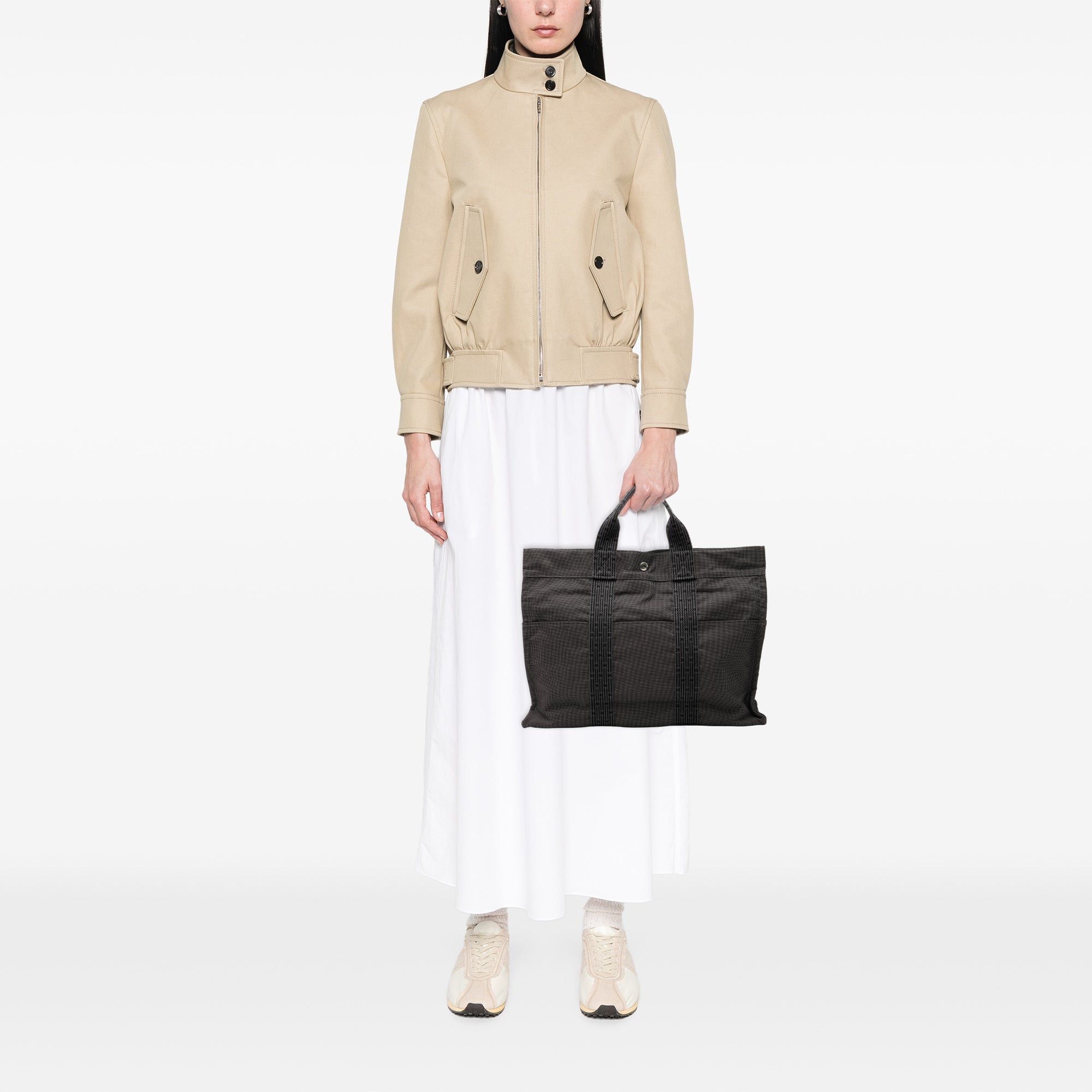 Hermes Canvas Herline MM Size ONE SIZE - 7 Thumbnail