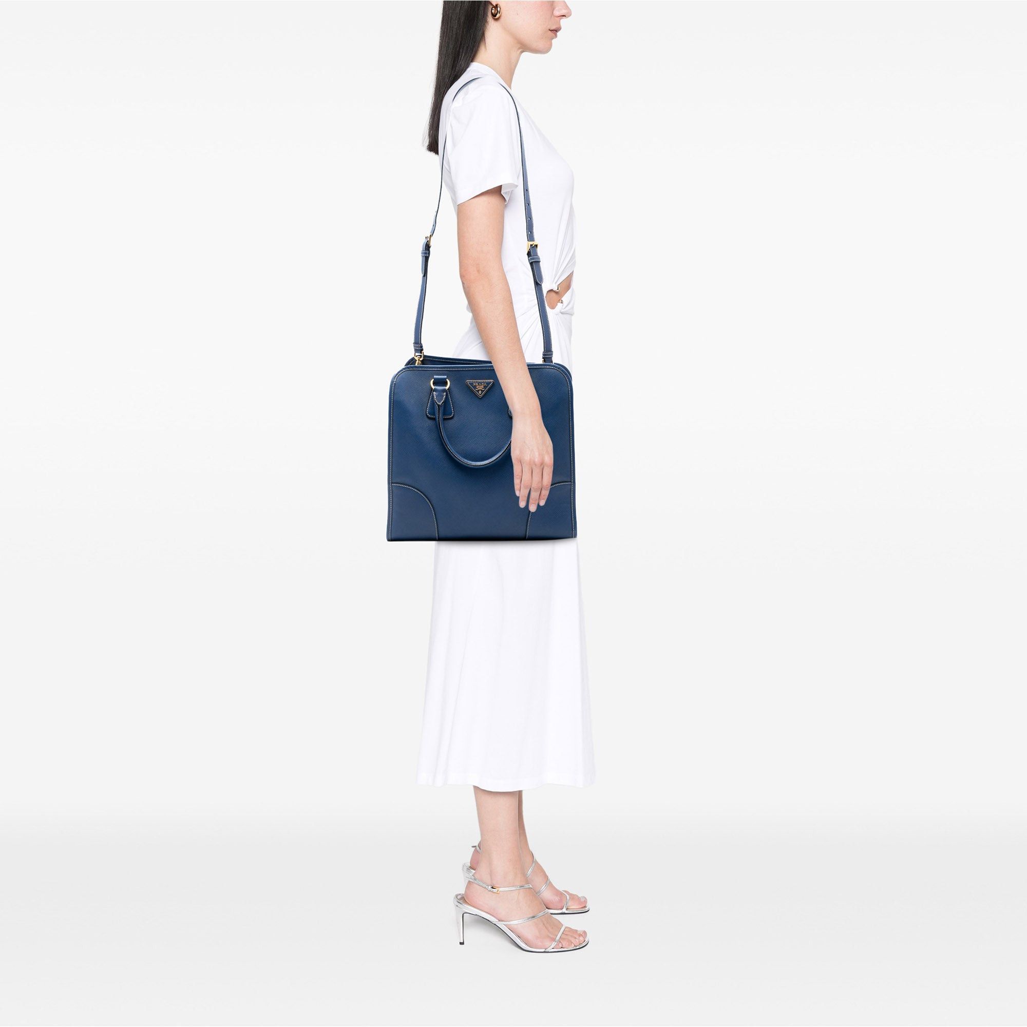 Prada Saffiano Lux Shopping Tote Size ONE SIZE - 6 Thumbnail