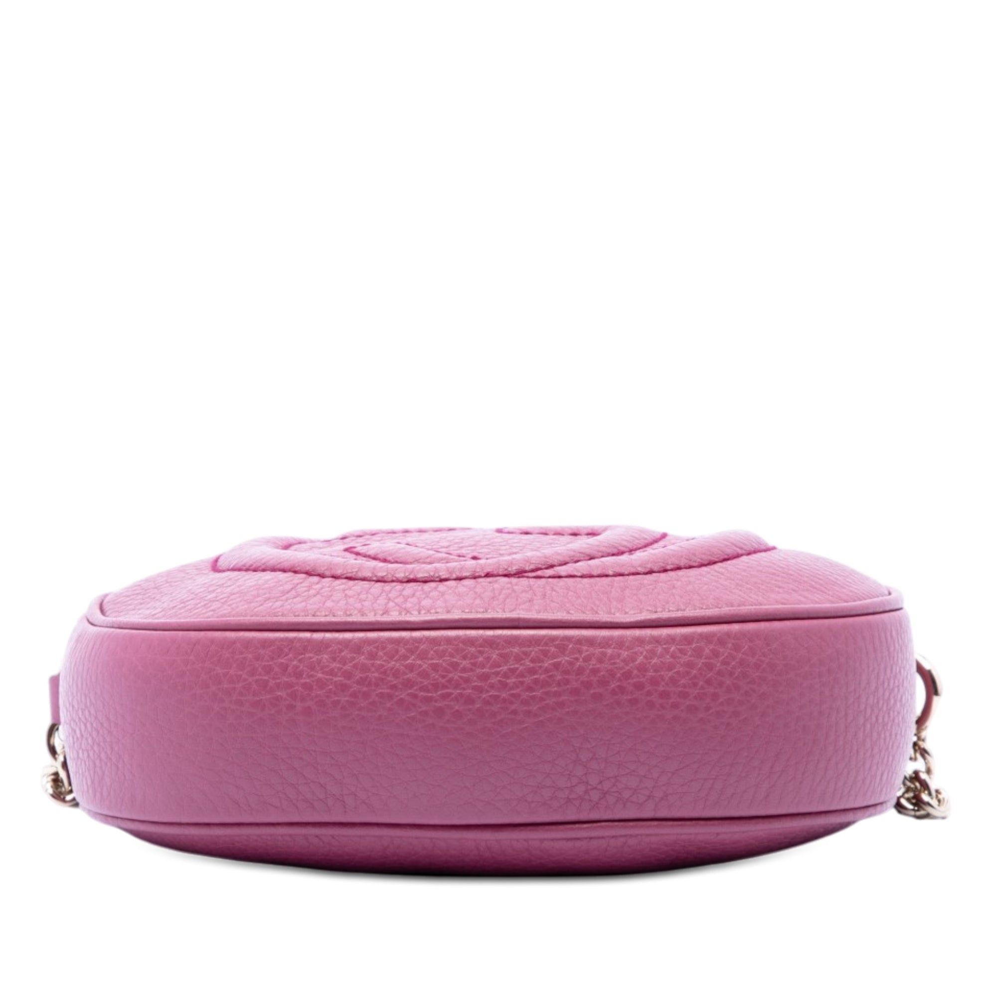 Gucci Mini Pebbled Calfskin Soho Chain Crossbody Size ONE SIZE - 3 Thumbnail