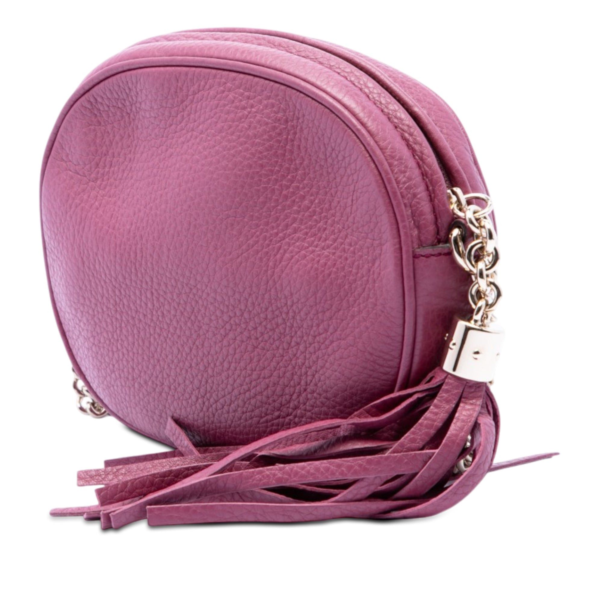 Gucci Mini Pebbled Calfskin Soho Chain Crossbody Size ONE SIZE - 2 Thumbnail