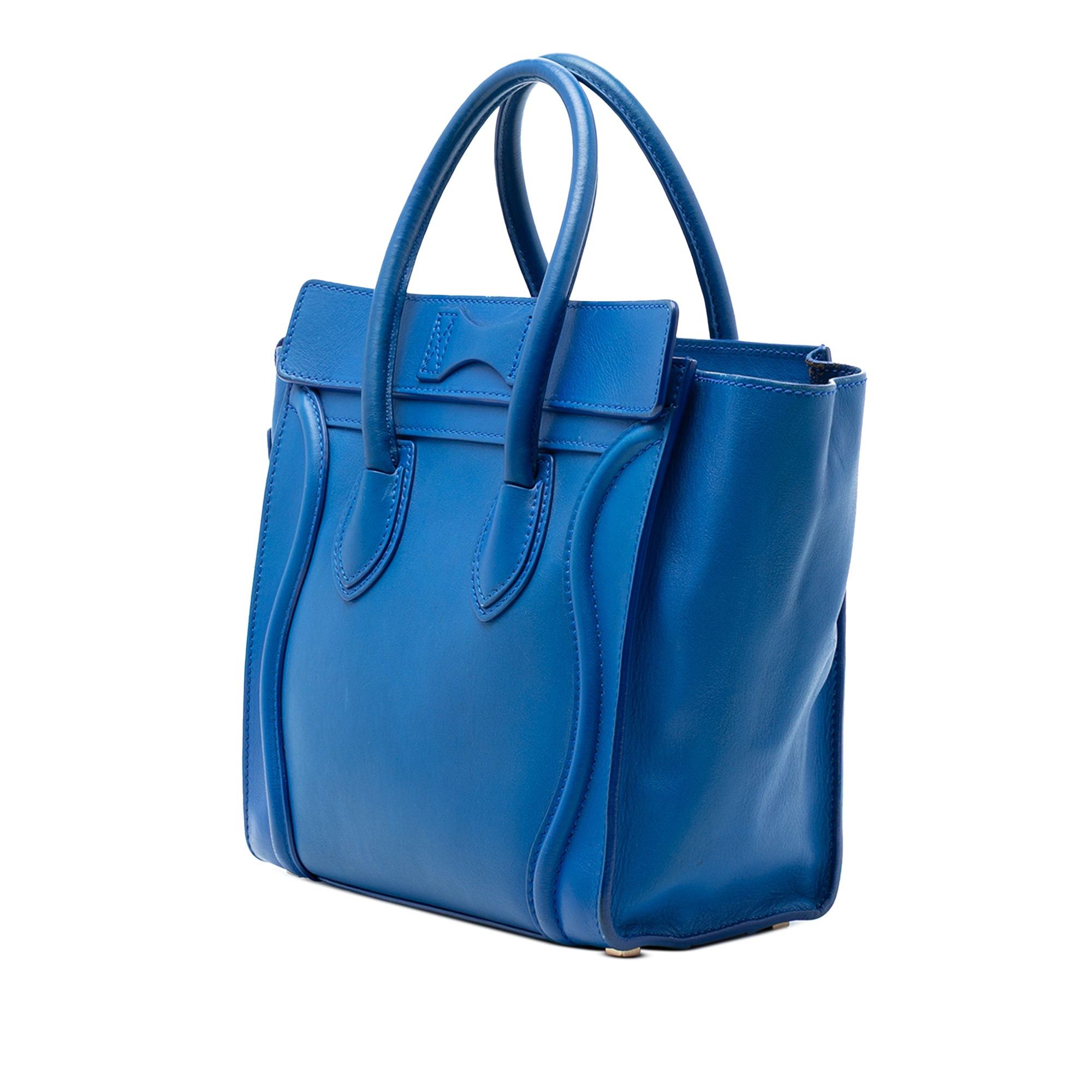 Celine Micro Smooth Calfskin Luggage Tote Size ONE SIZE - 2 Thumbnail