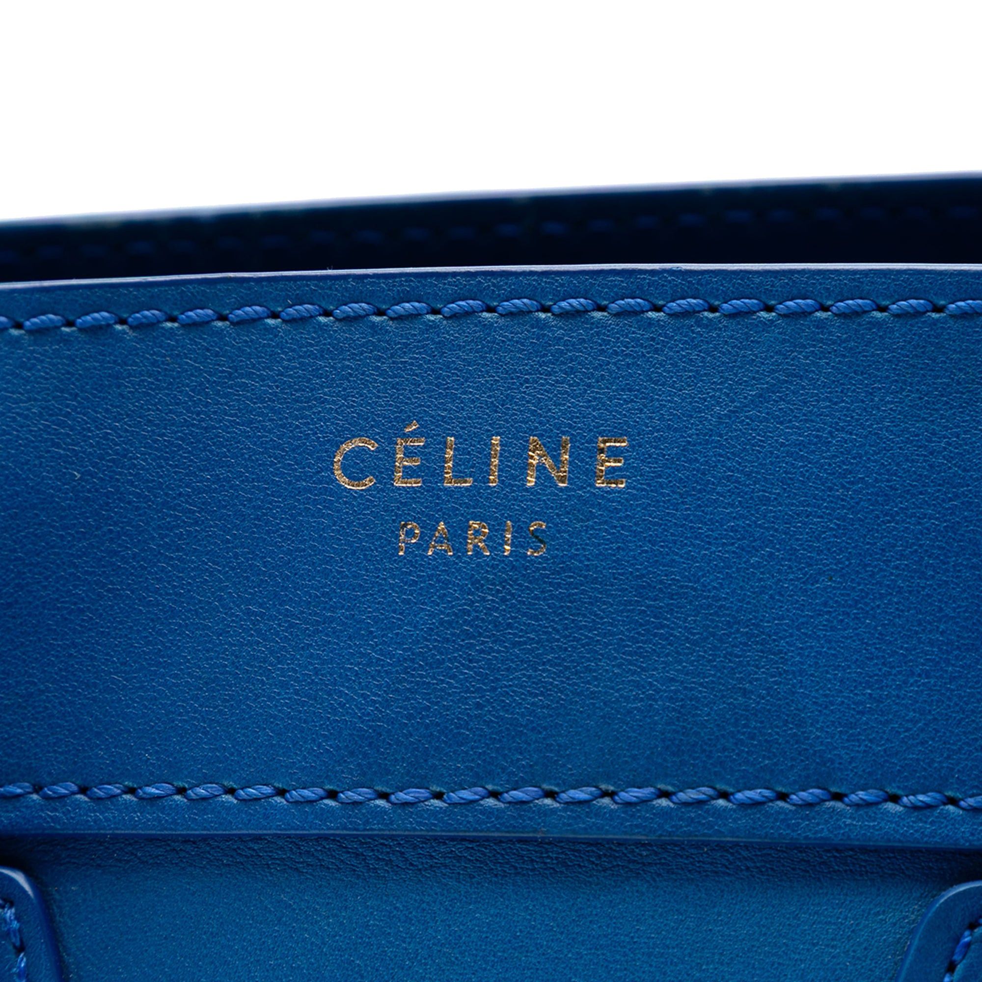 Celine Micro Smooth Calfskin Luggage Tote Size ONE SIZE - 5 Thumbnail