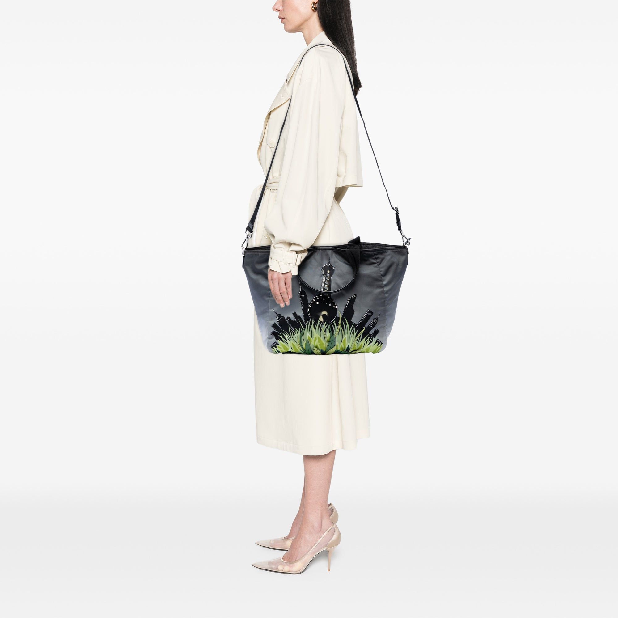 Prada Tessuto City and Jungle Print Tote Size ONE SIZE - 6 Thumbnail