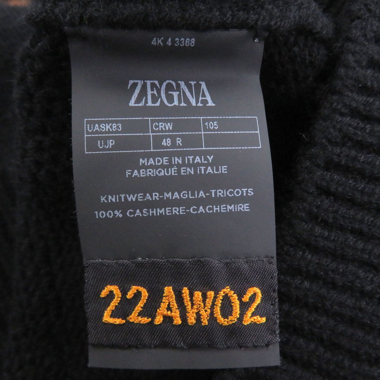 Other Zegna Zegna Oasi Cashmere Sweater Textile Tops DUTY FREE for USA Size ONE SIZE - 5 Thumbnail