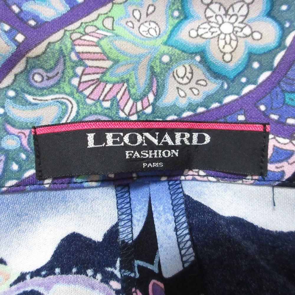 Other Leonard Leonard Fashion CanCan Stretch Flower Paisley Print Jacket Textile Outerwear DUTY FREE for USA Size ONE SIZE - 8 Thumbnail