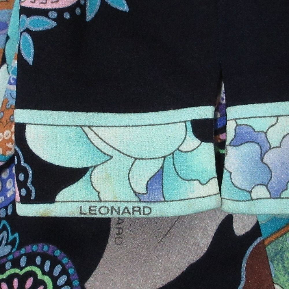 Other Leonard Leonard Fashion CanCan Stretch Flower Paisley Print Jacket Textile Outerwear DUTY FREE for USA Size ONE SIZE - 12 Thumbnail