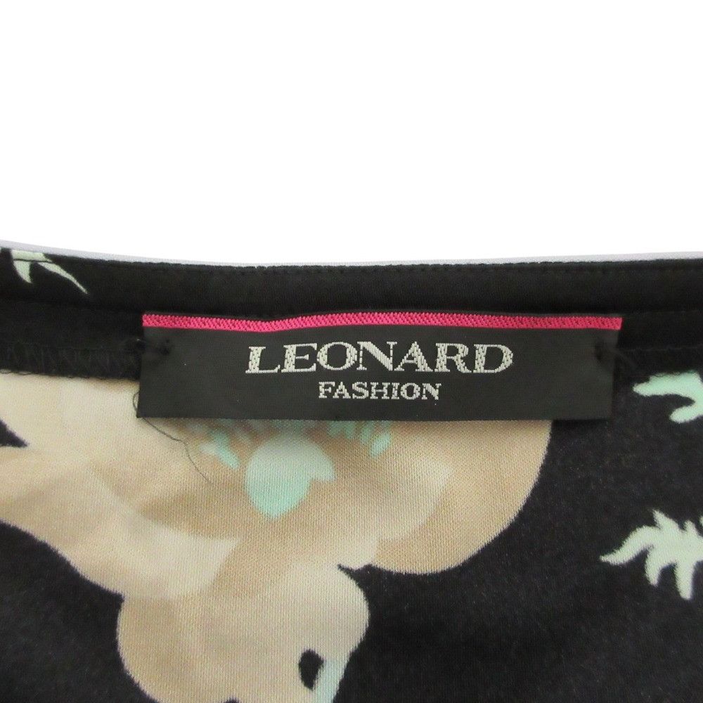 Other Leonard LEONARD FASHION Flower Print Stretch Dress Textile Dresses DUTY FREE for USA Size ONE SIZE - 3 Thumbnail
